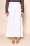 Gisele Wide-Legged Pants in White