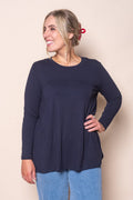 June L/S Top in Navy