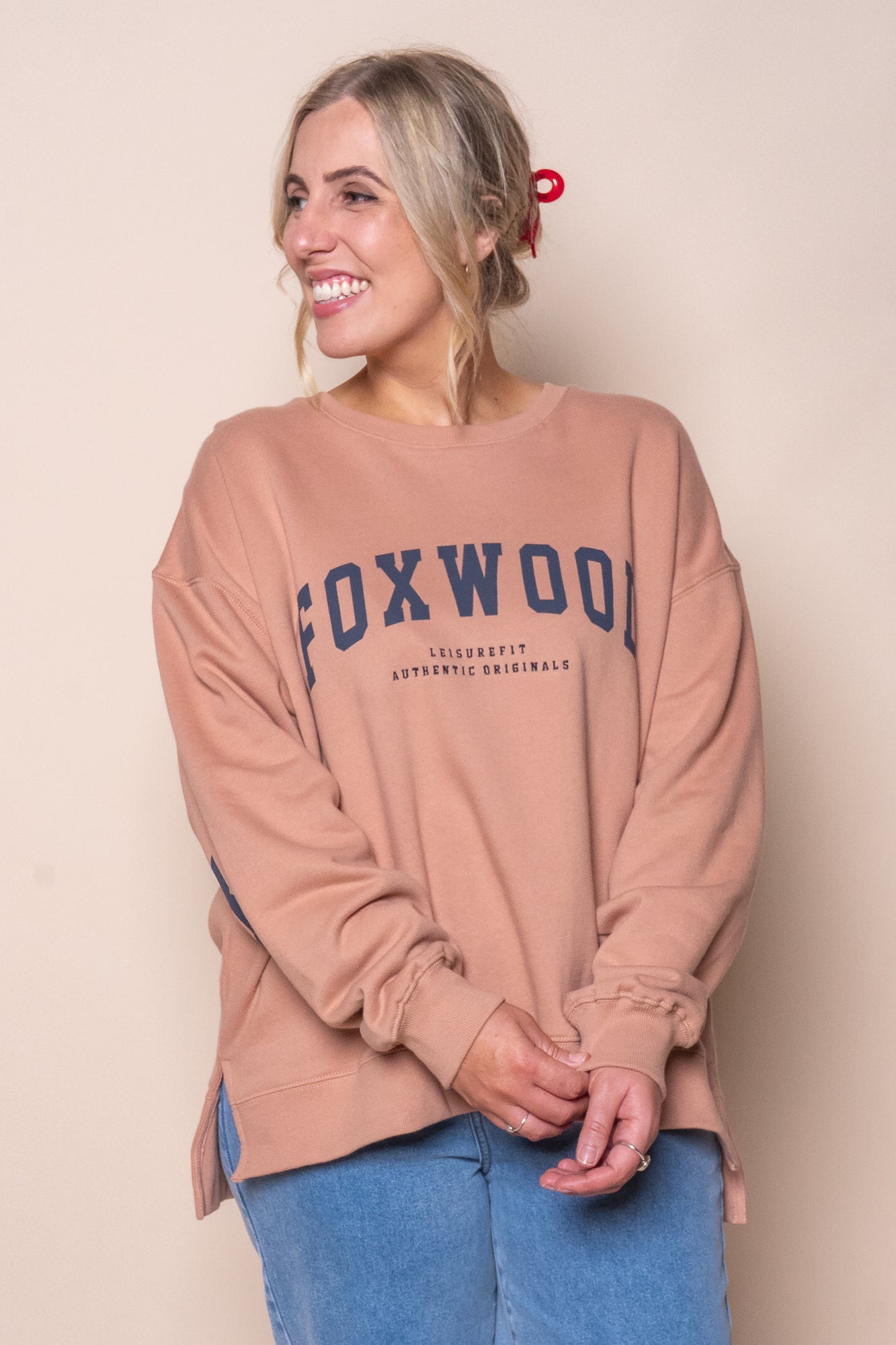 Interval Crew in Tan/Dark Grey - Foxwood