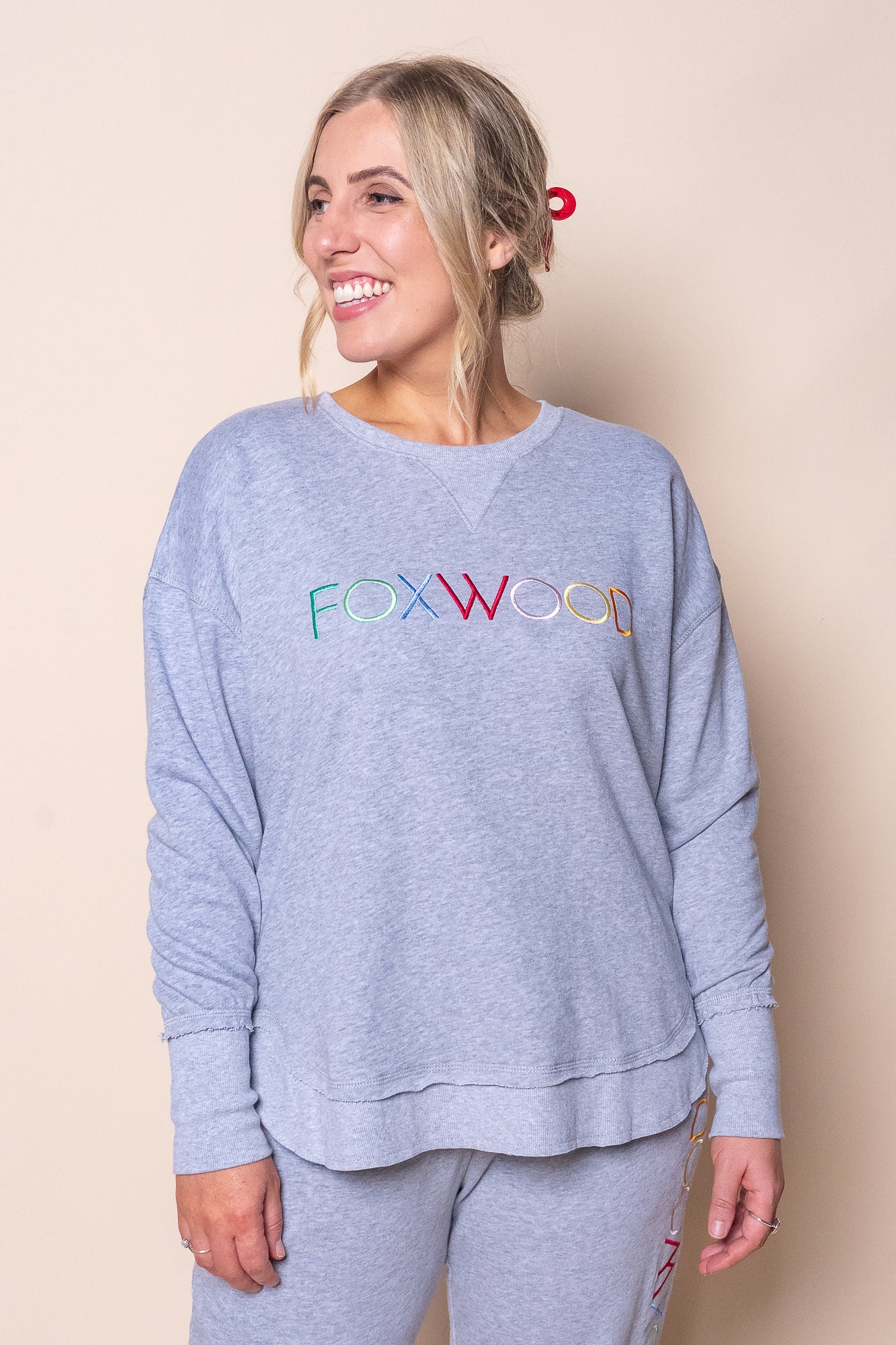 Simplified Confetti Crew in Grey Marle - Foxwood