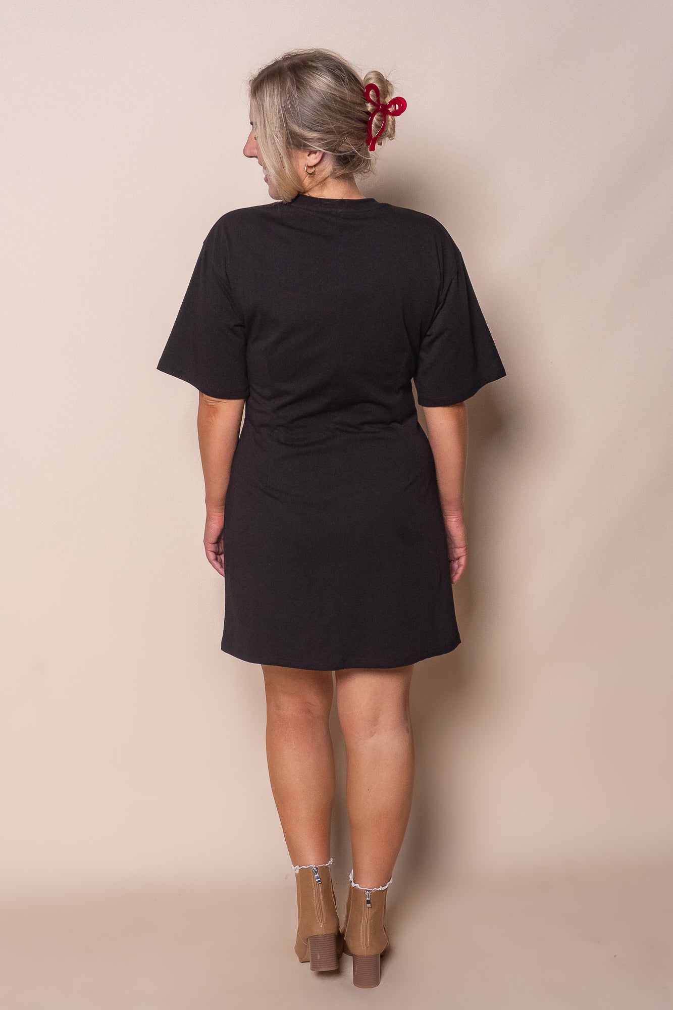 Soho Tee Mini Dress in Black - Silent Theory