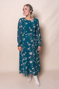Della Maxi Dress in Emerald