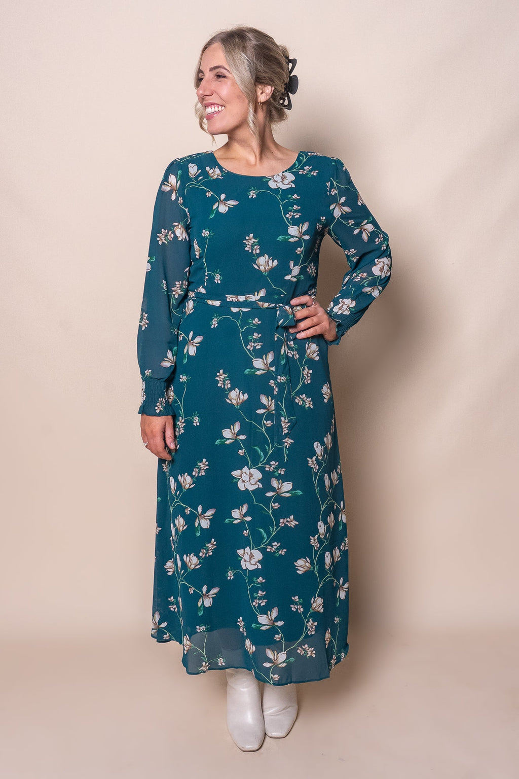 Della Maxi Dress in Emerald
