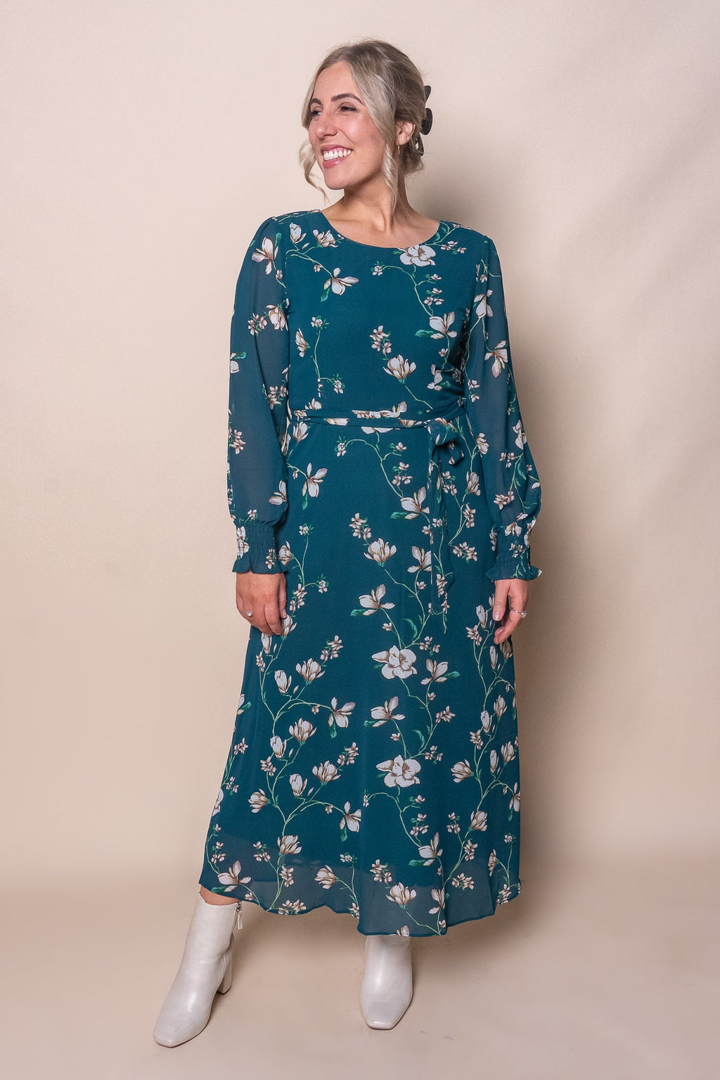 Della Maxi Dress in Emerald
