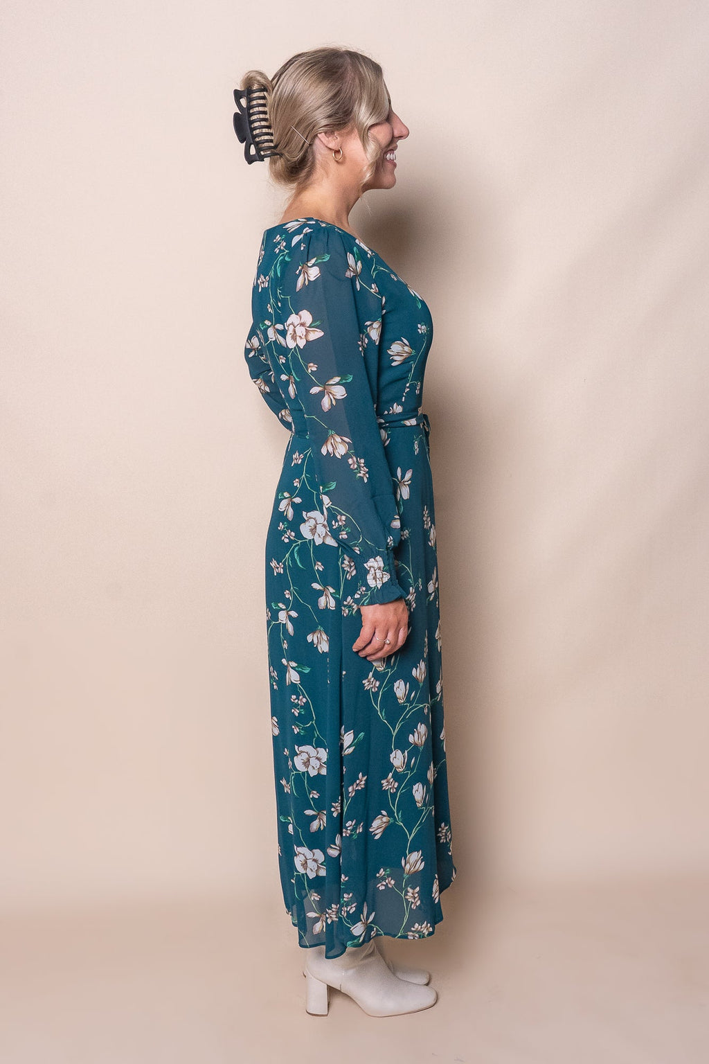 Della Maxi Dress in Emerald