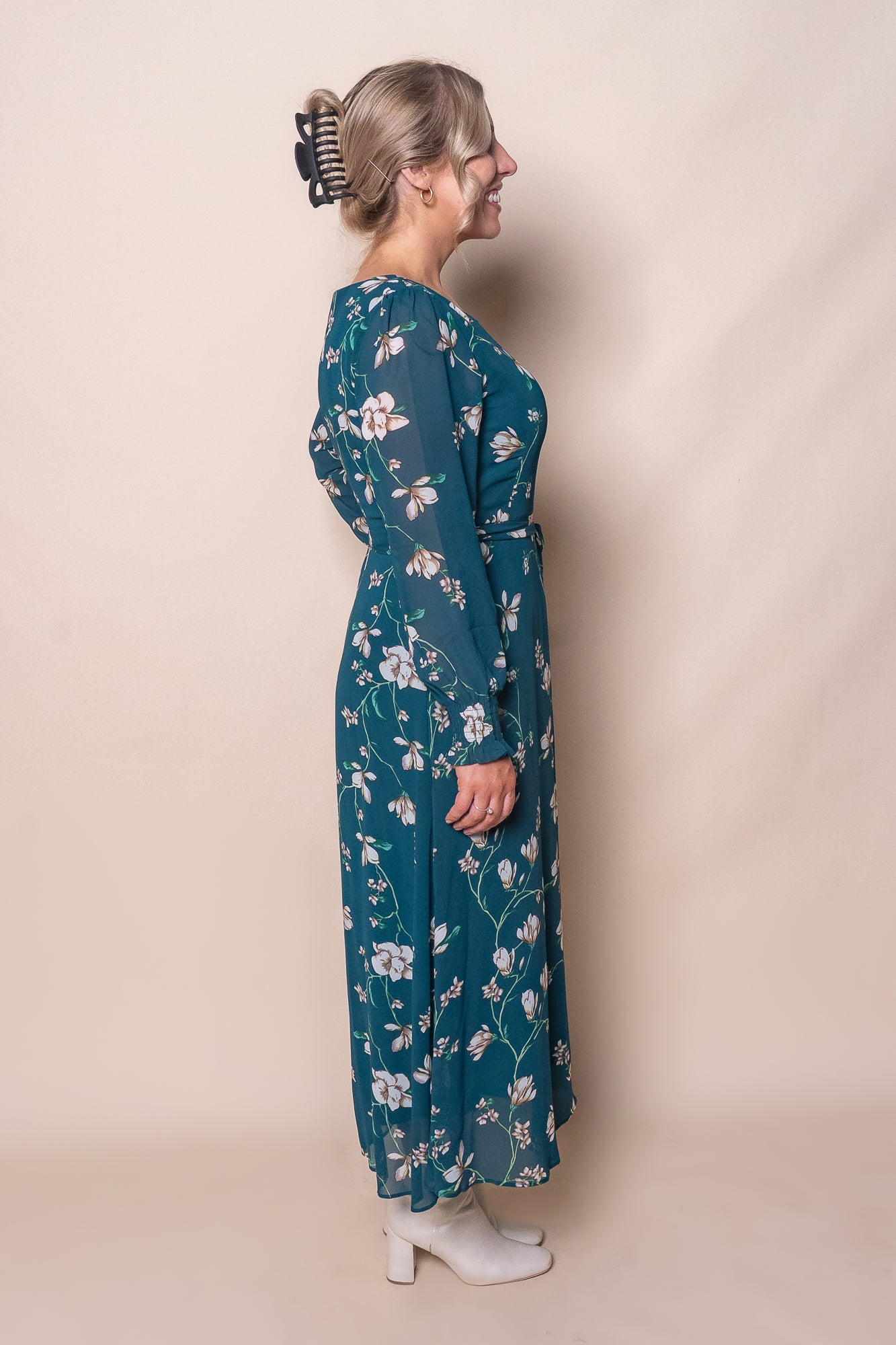 Della Maxi Dress in Emerald