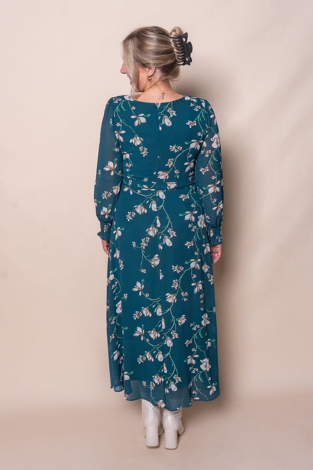 Della Maxi Dress in Emerald