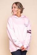 Conscious Relaxed Hoodie in Pale Pink - All About Eve