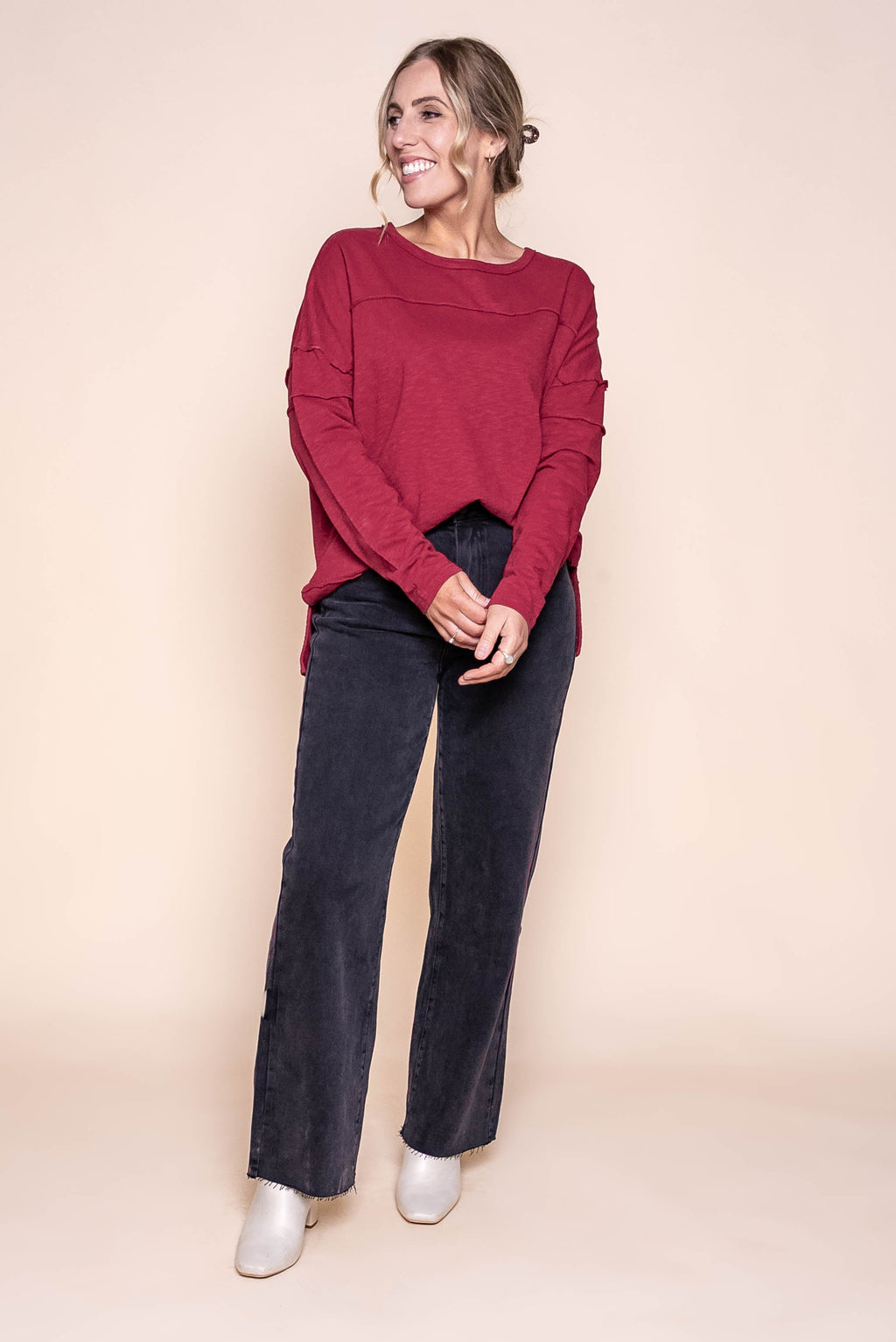 Skye Comfort Jeans in Washed Black - All About Eve