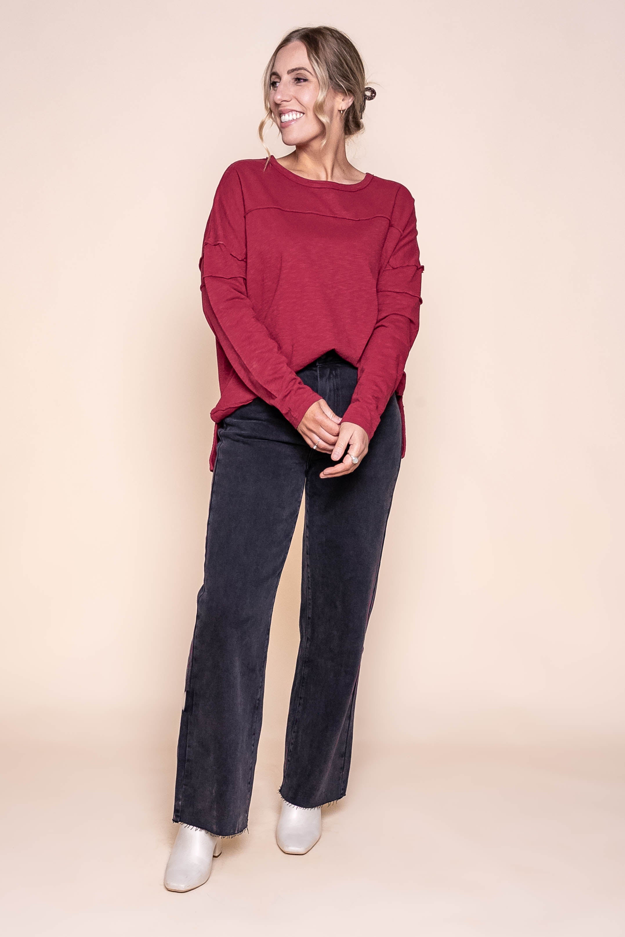 Skye Comfort Jeans in Washed Black - All About Eve