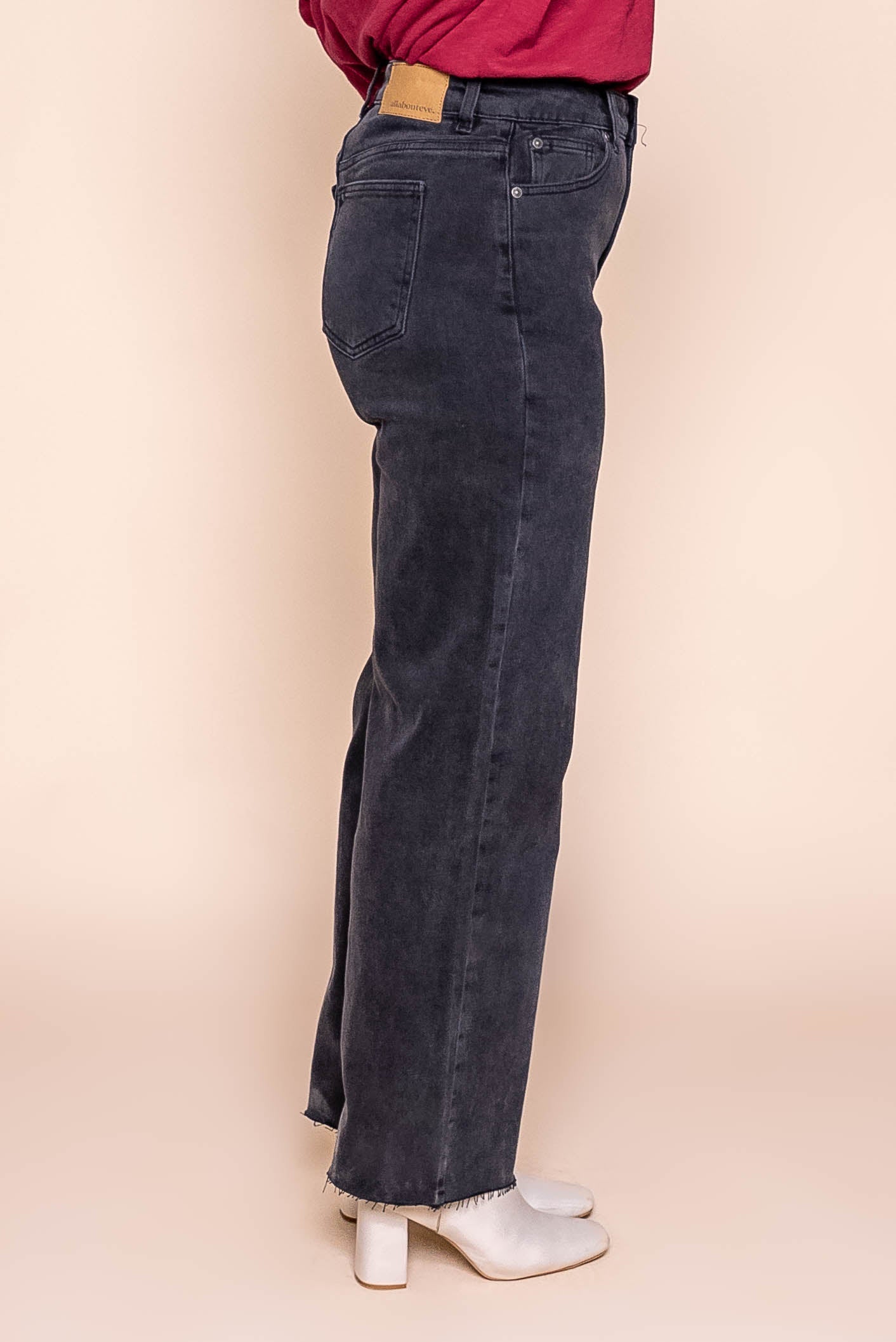 Skye Comfort Jeans in Washed Black - All About Eve