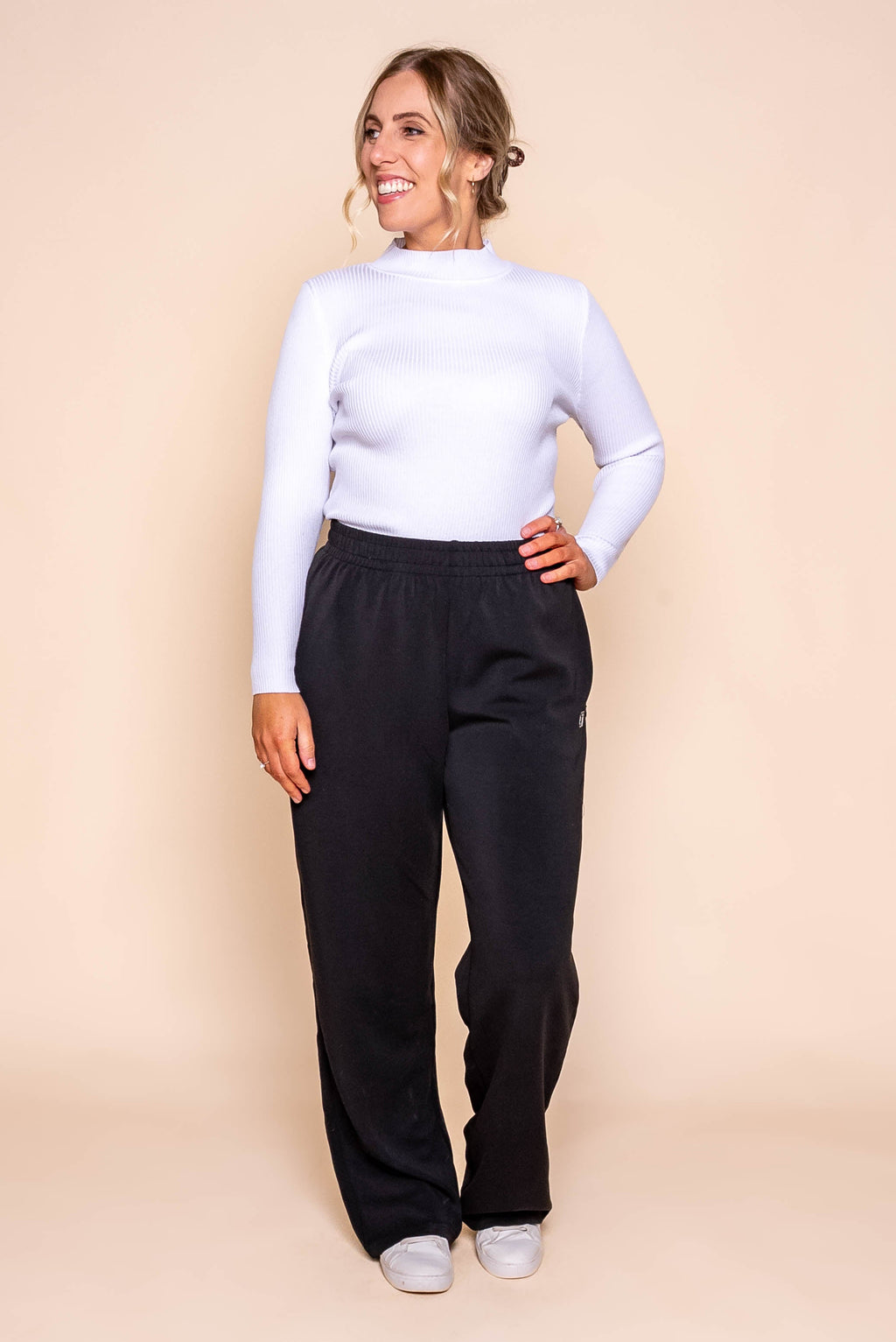 Luxe Active Pants in Black - All About Eve