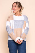 Vance Knit Jumper in White