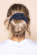 Lenny Scrunchie in Navy