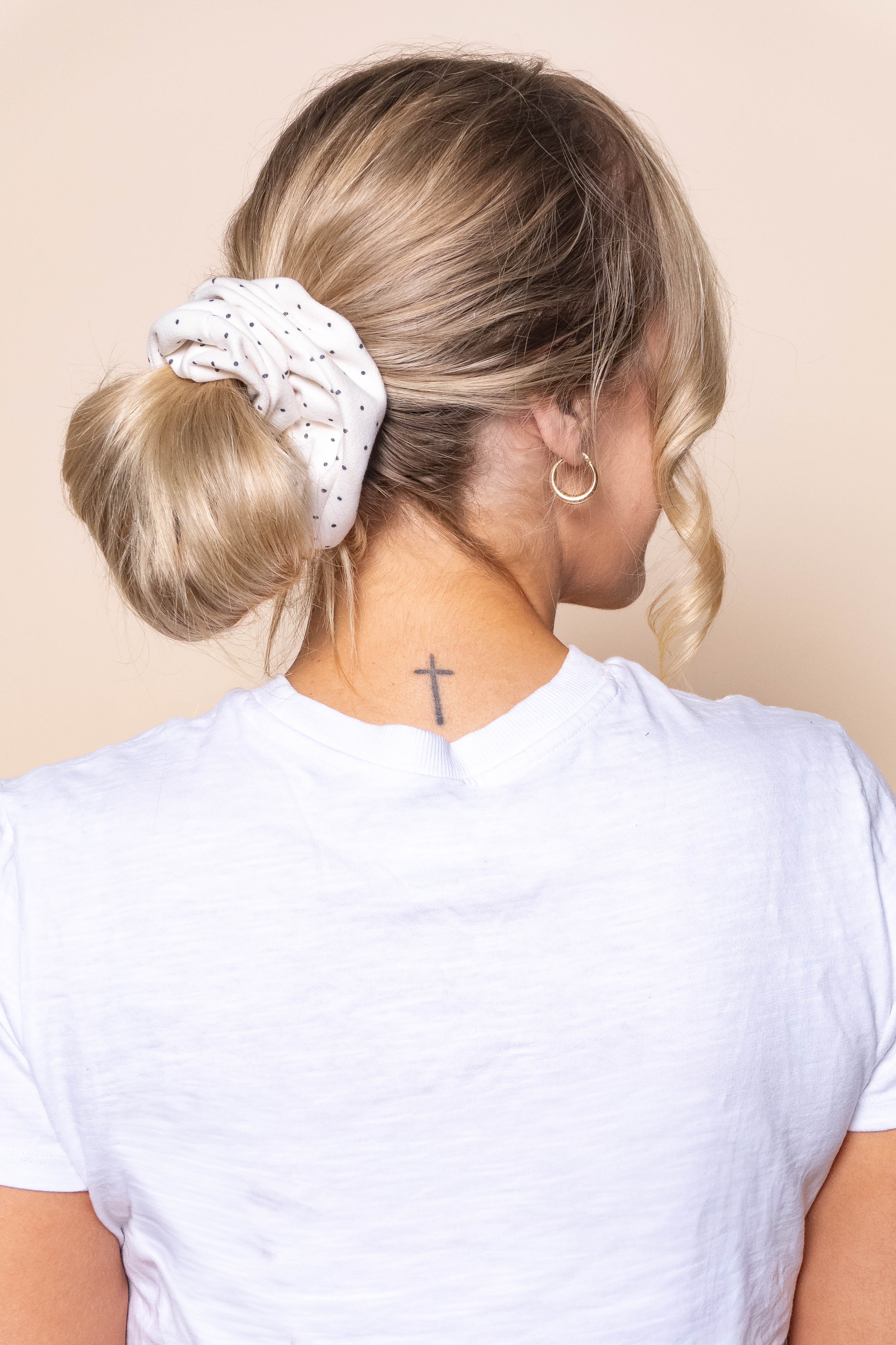 Lenny Scrunchie in Cream
