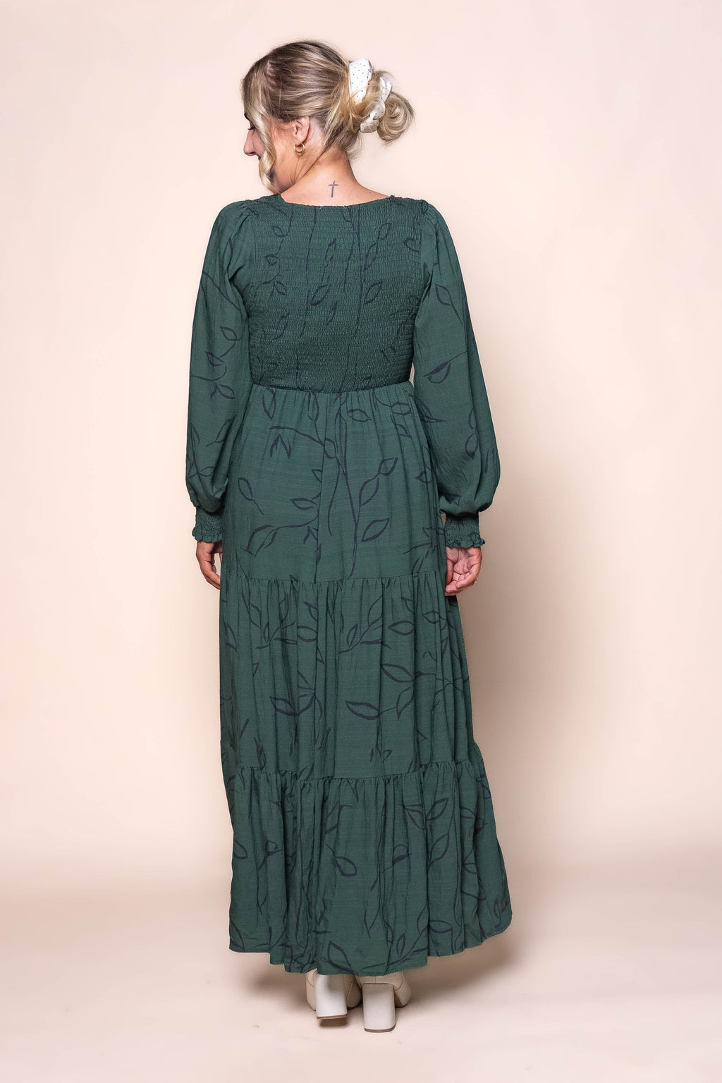 Germaine Maxi Dress in Dark Green