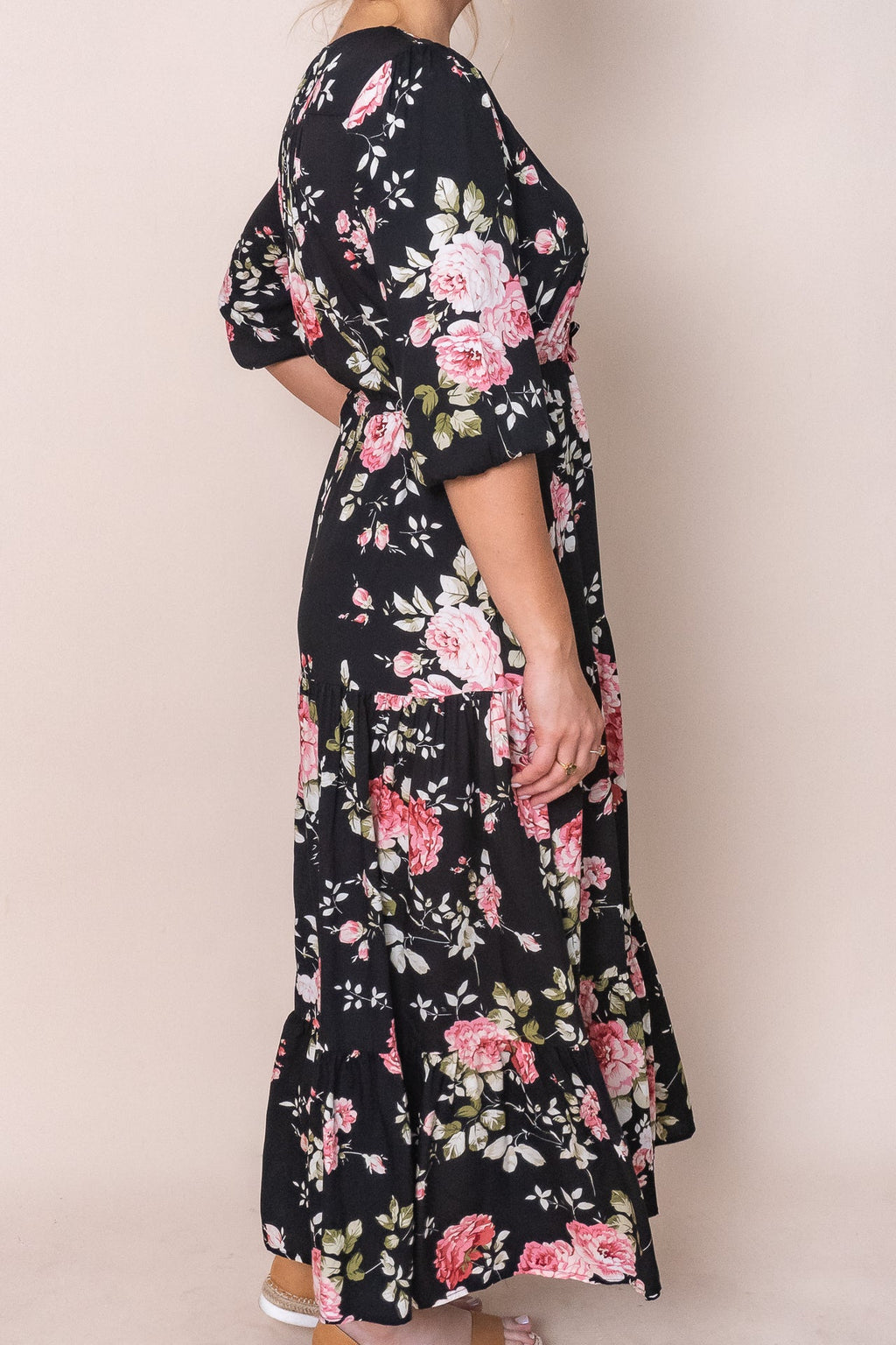 Sofia Maxi Dress in Black