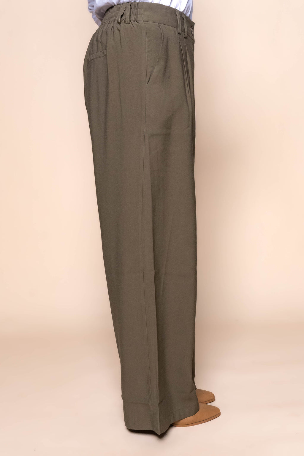 Maisie Pants in Khaki