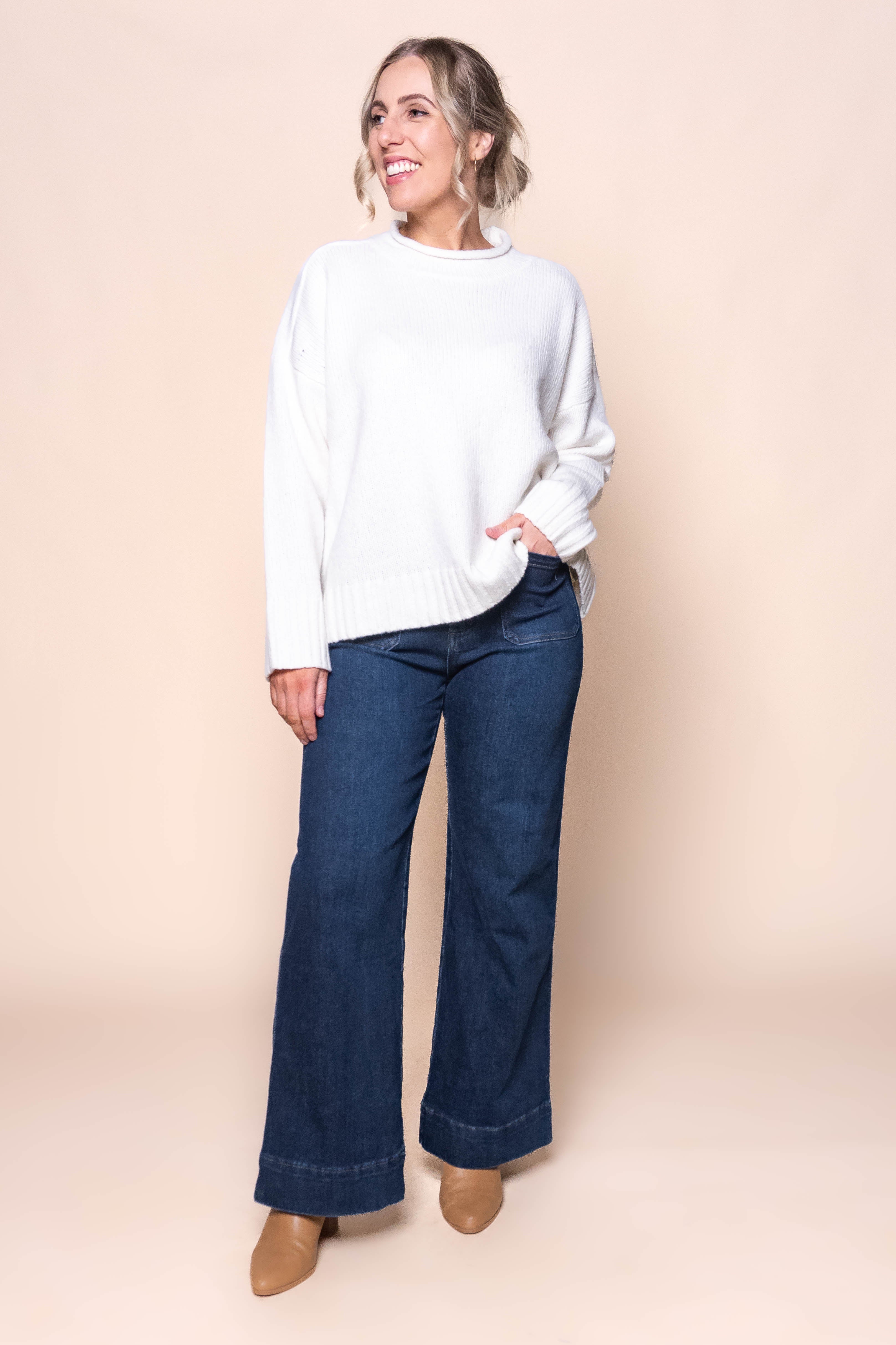 Kerry Knit Jumper in Ivory