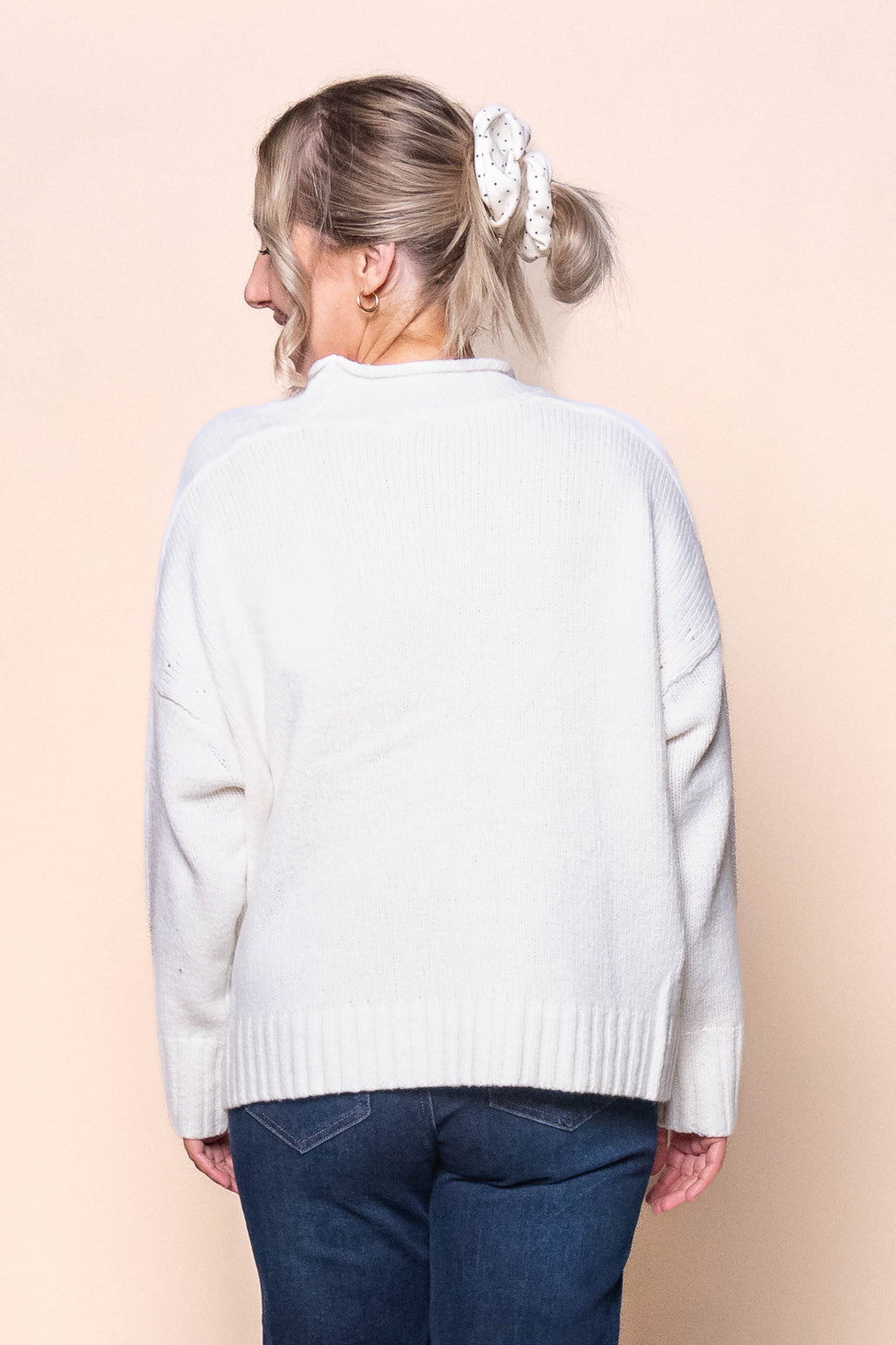 Kerry Knit Jumper in Ivory