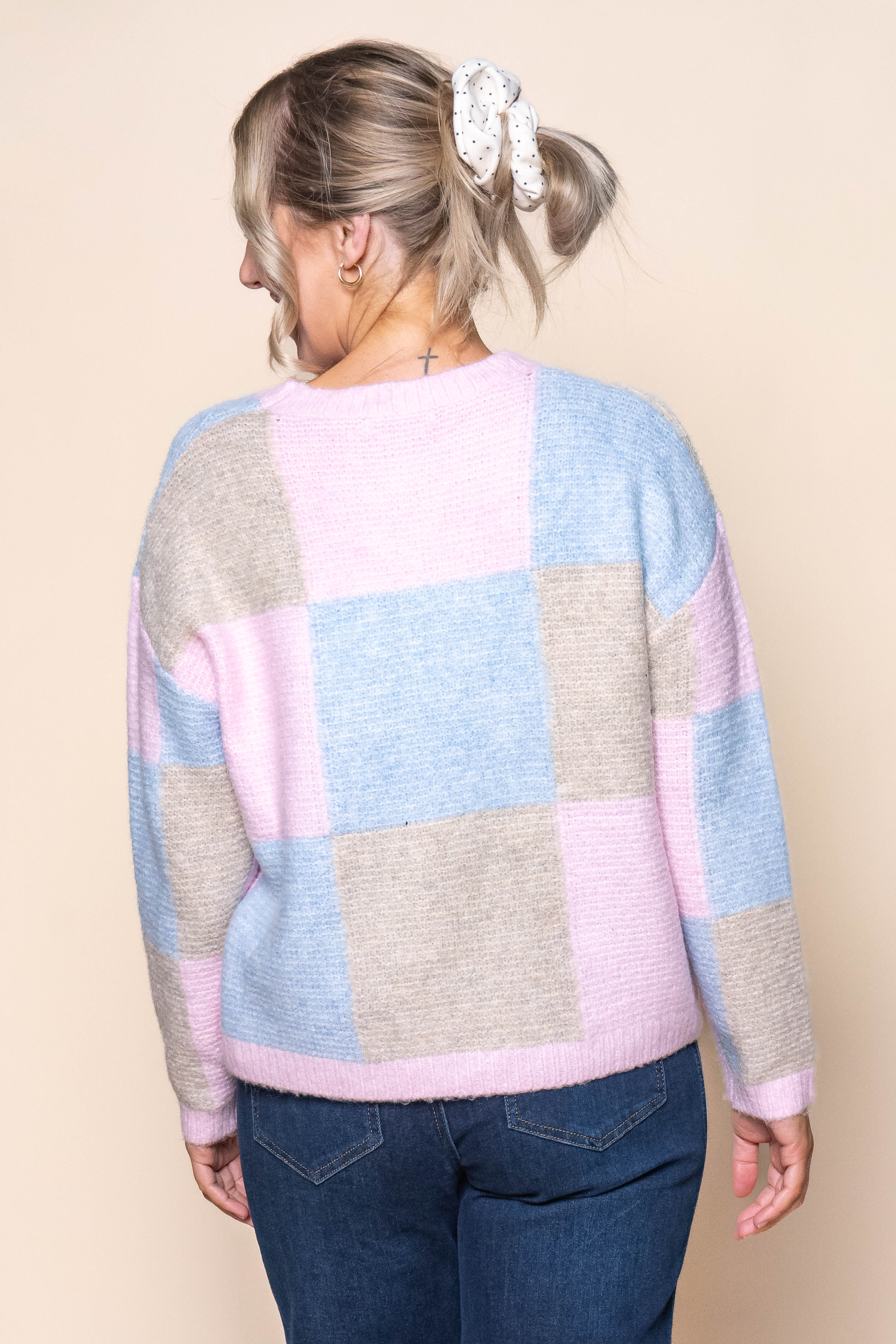 Vance Knit Jumper in Pink