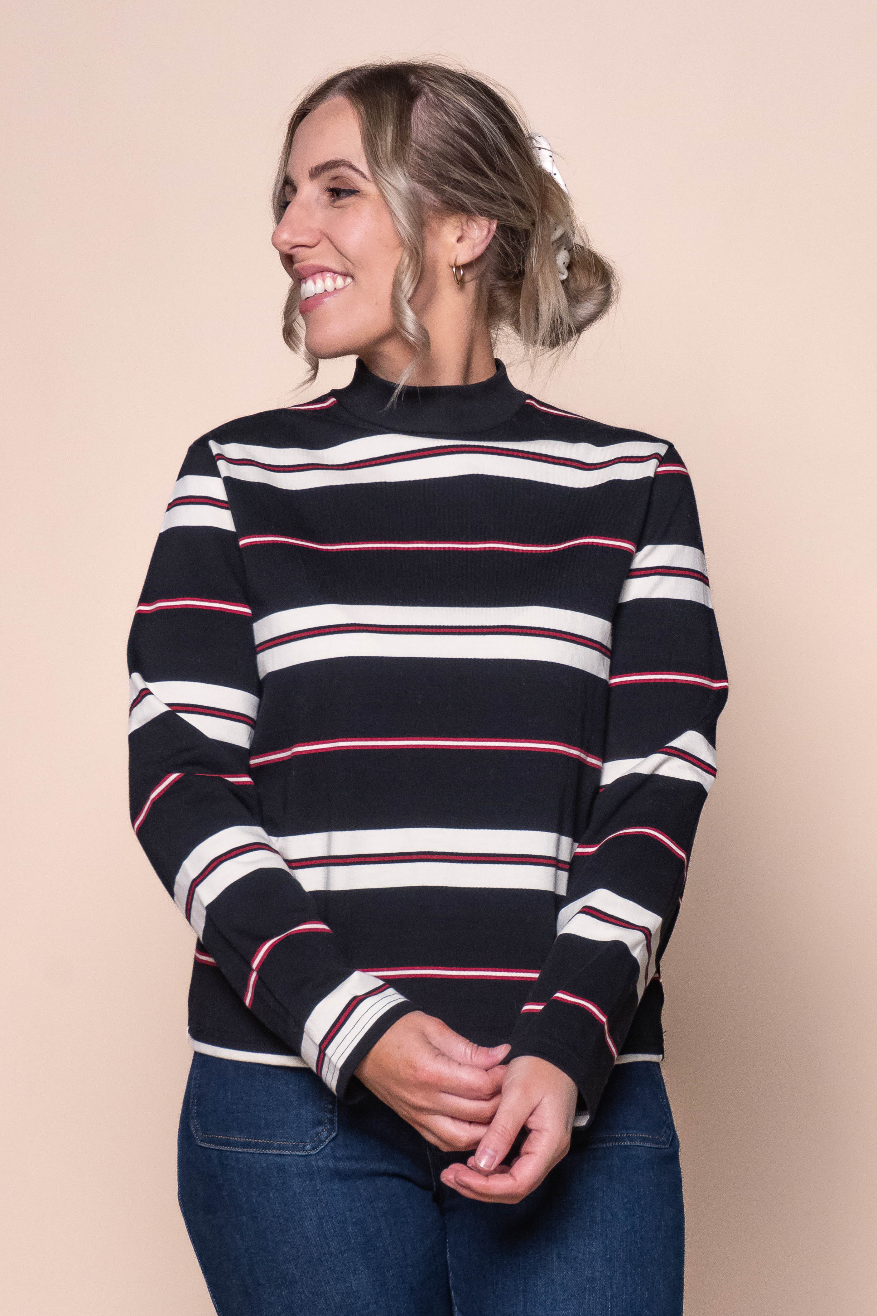 Elva L/S Top in Black
