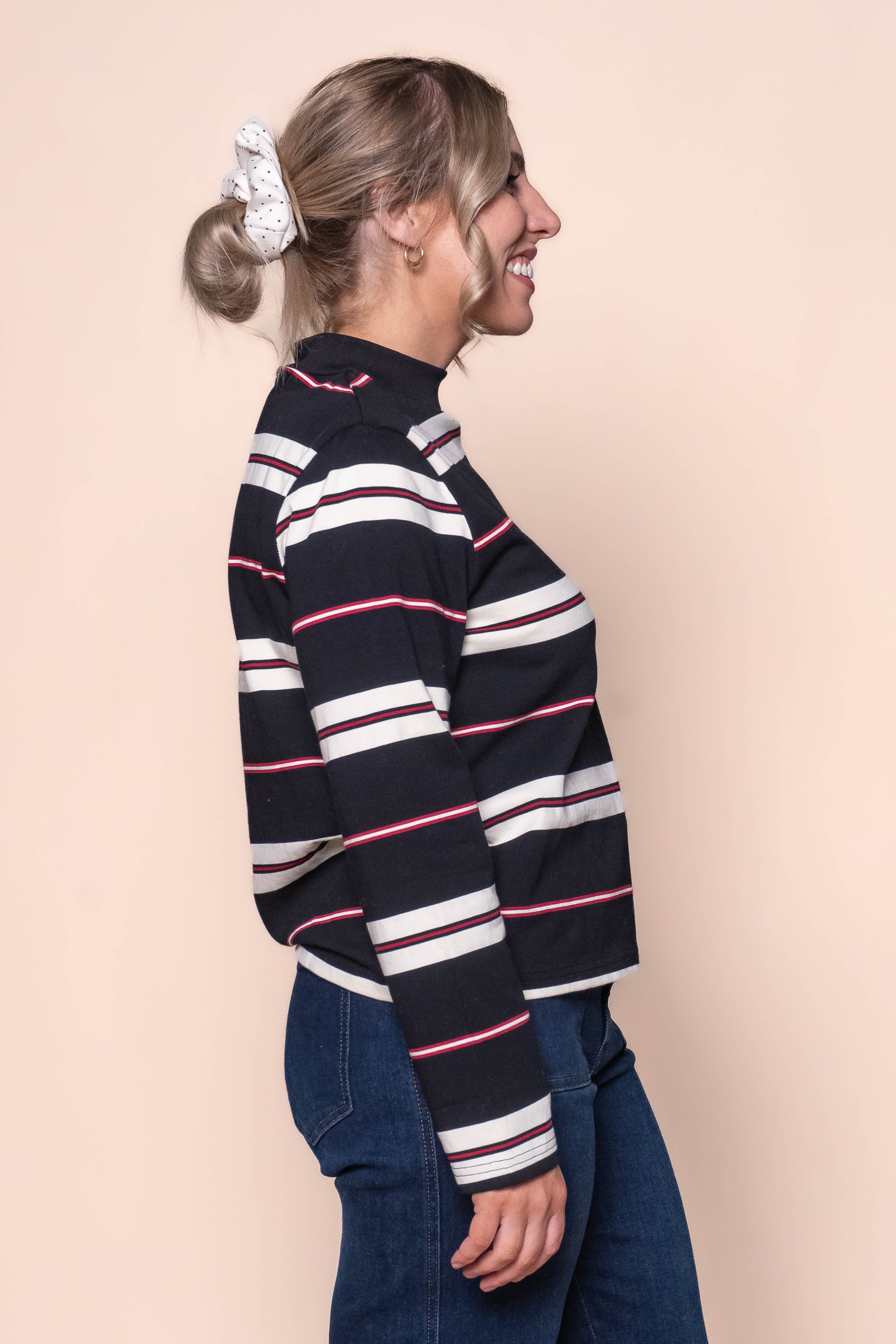 Elva L/S Top in Black