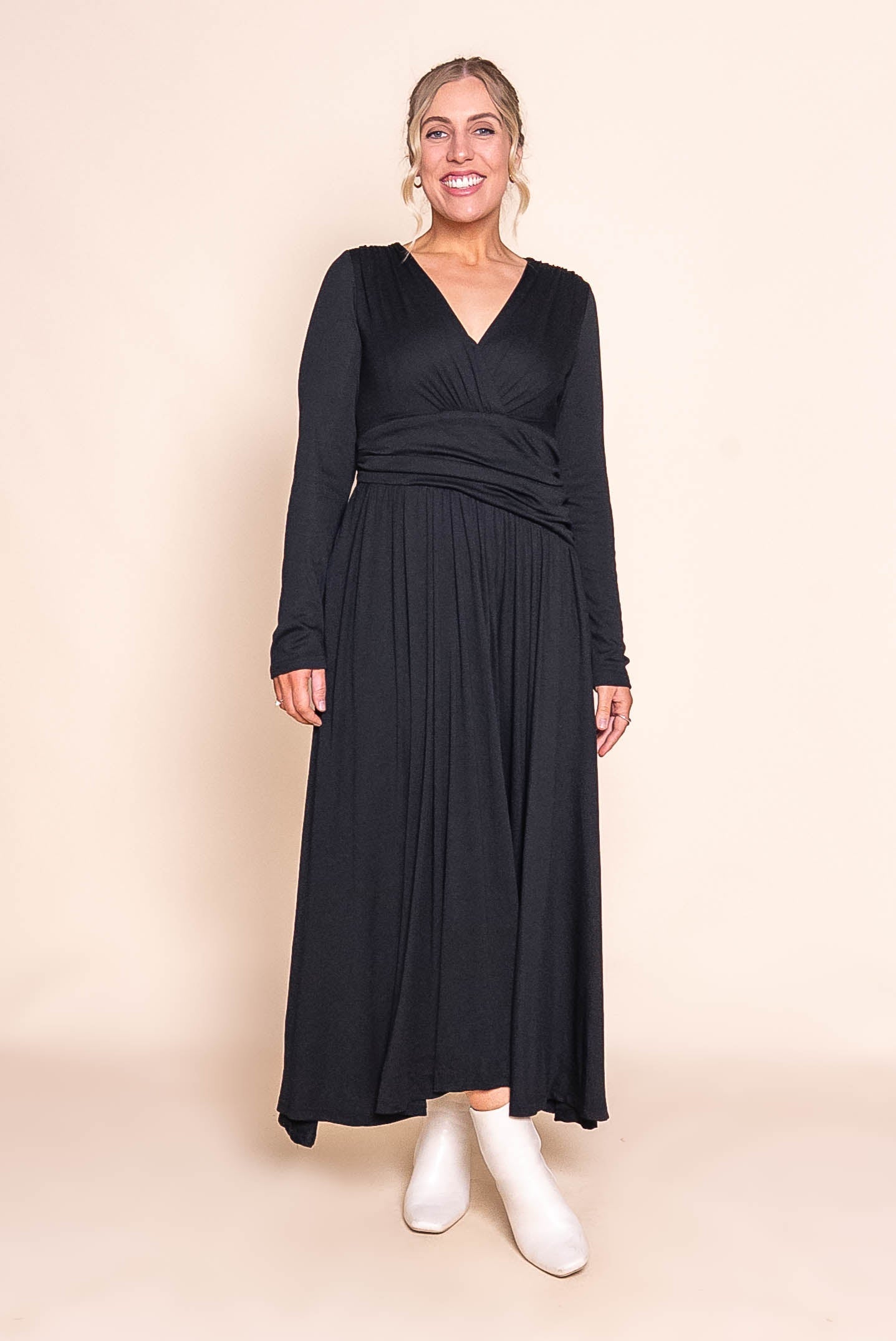 Gaby Maxi Dress in Black