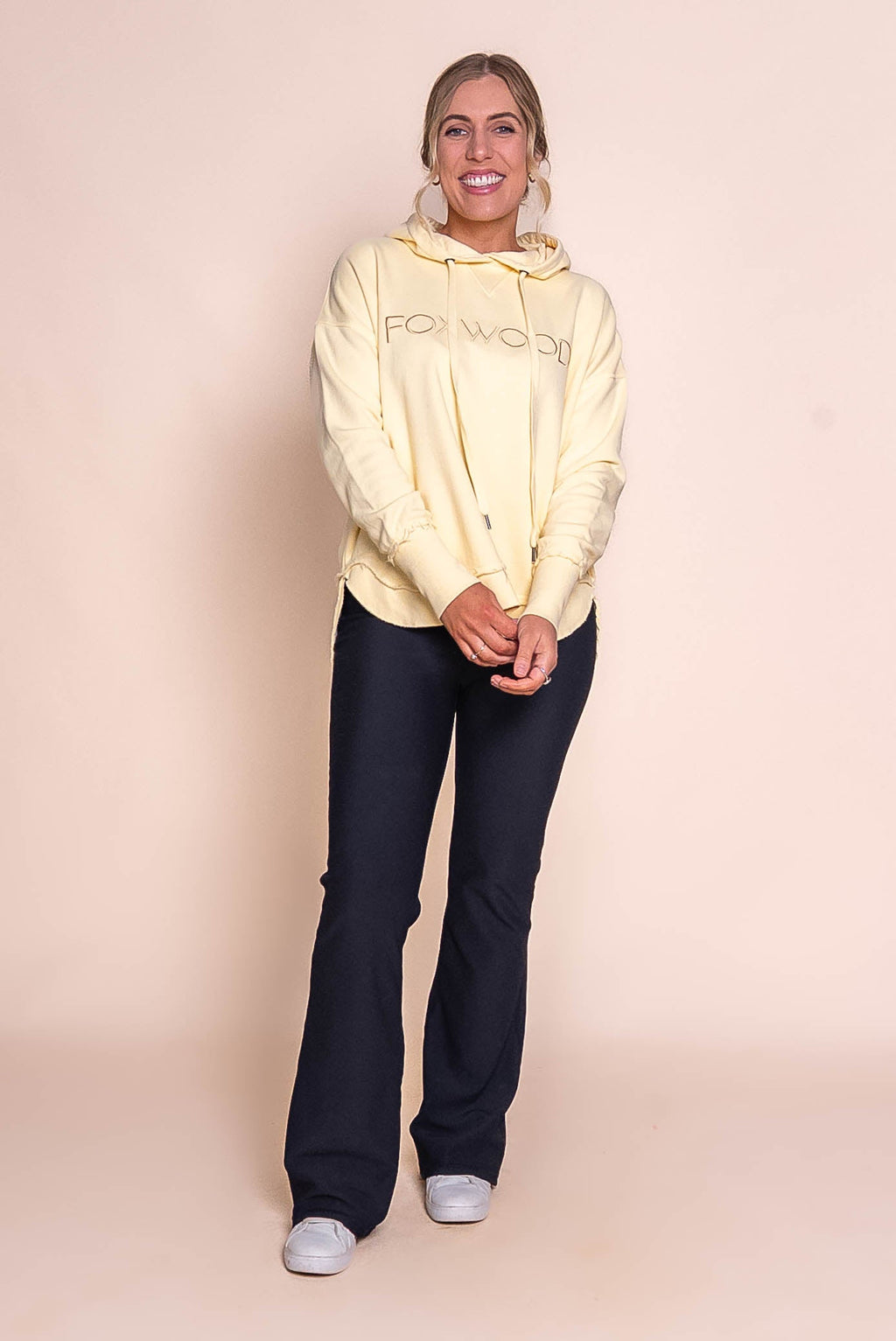 Simplified Hoodie in Lemon - Foxwood