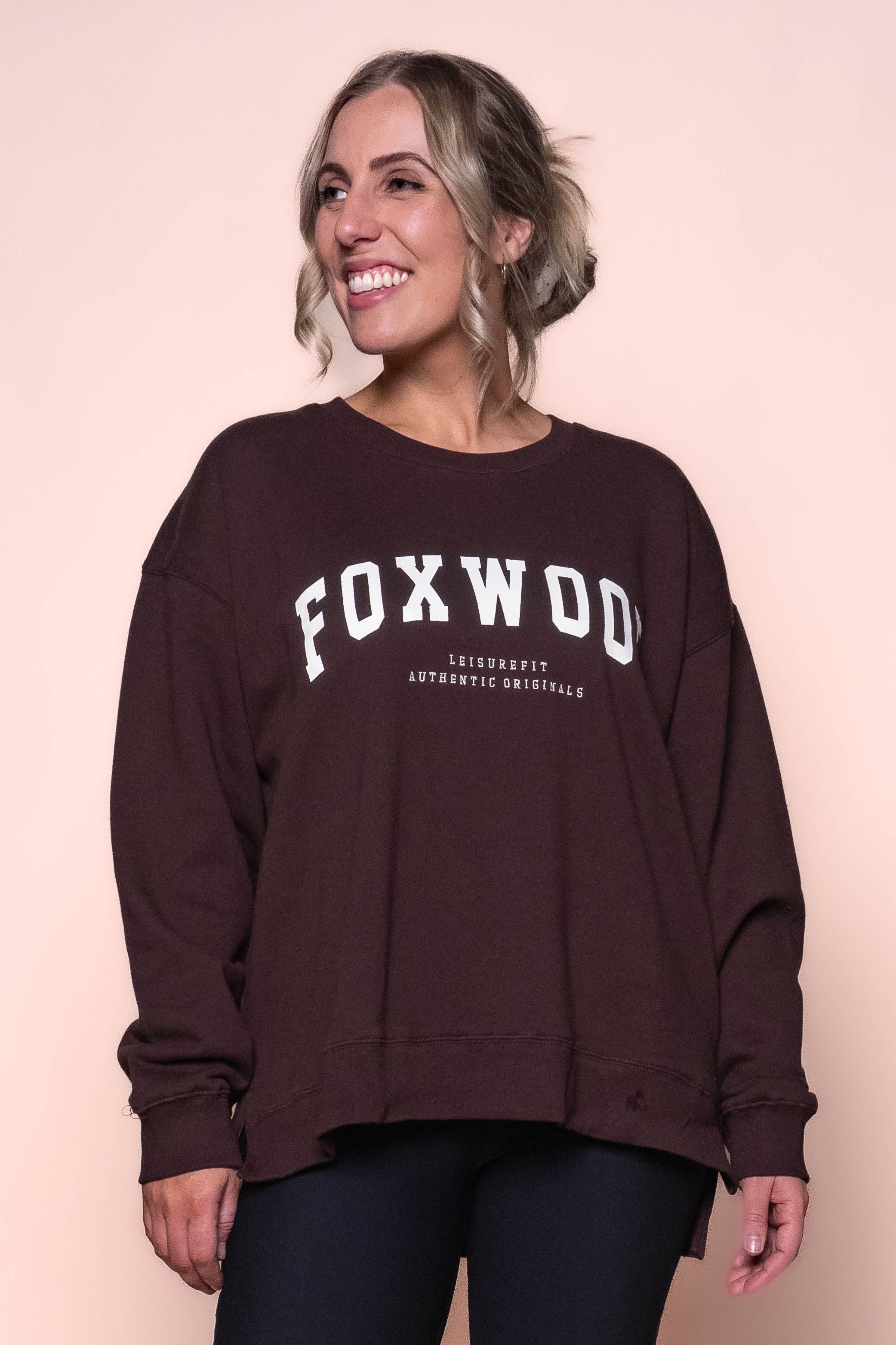 Interval Crew in Coffee Bean/Cream - Foxwood