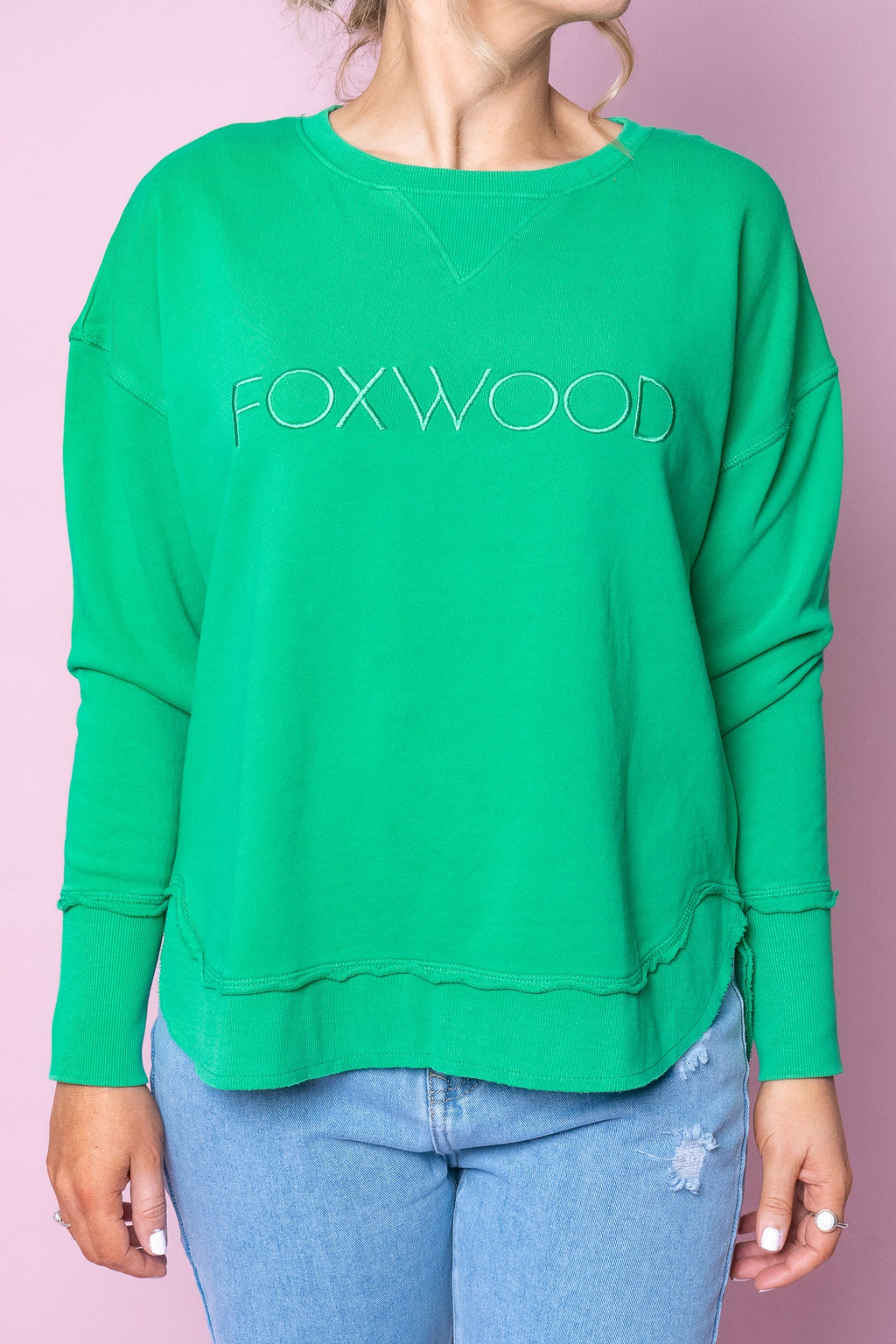 Simplified Crew in Bright Green - Foxwood