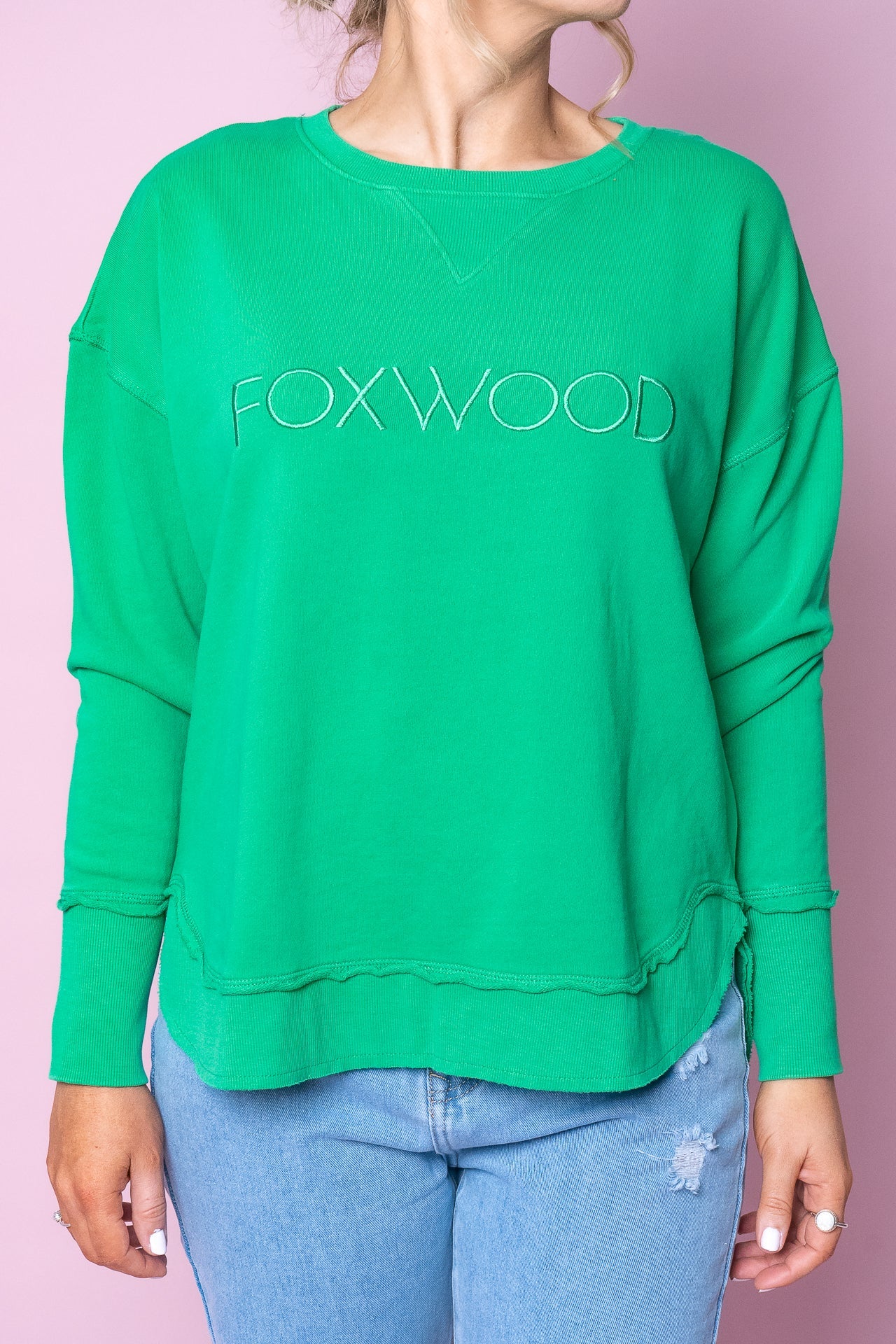 Simplified Crew in Bright Green - Foxwood
