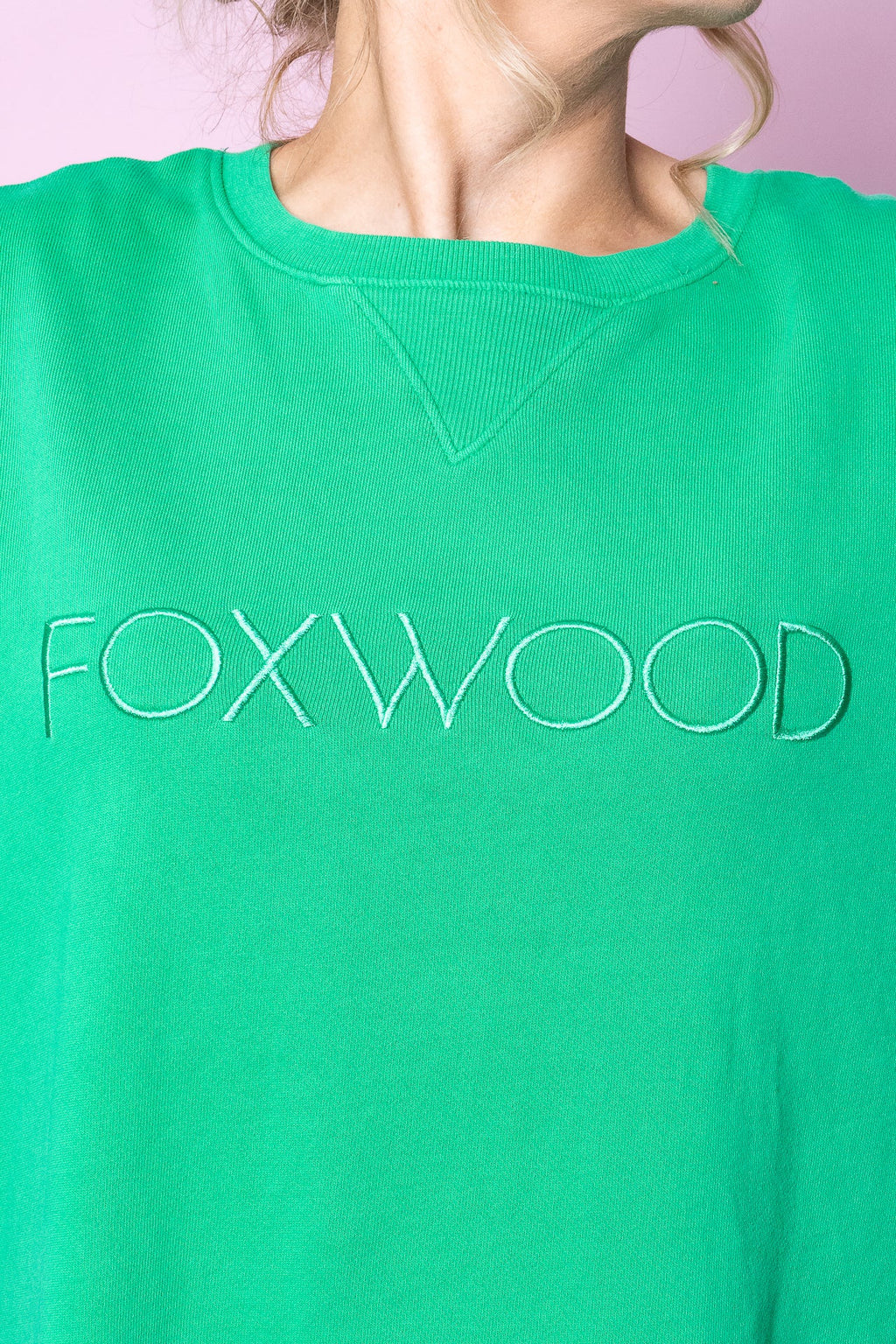 Simplified Crew in Bright Green - Foxwood