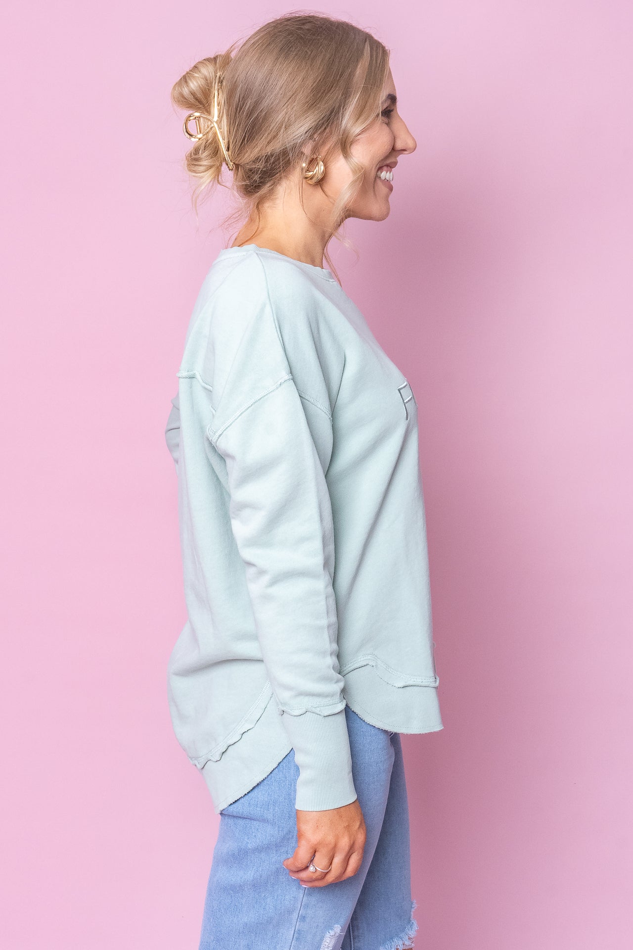 Simplified Crew in Seafoam - Foxwood