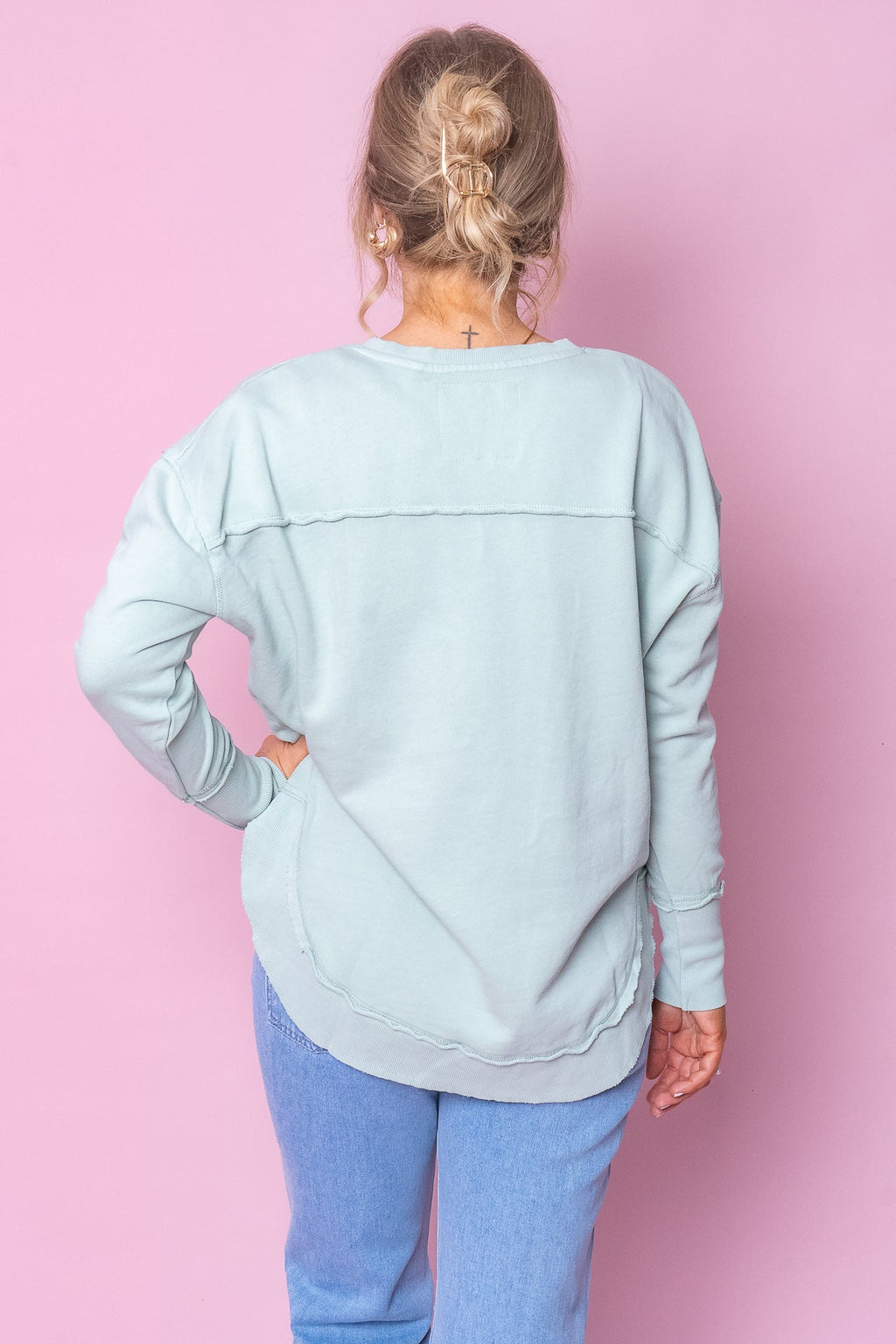 Simplified Crew in Seafoam - Foxwood
