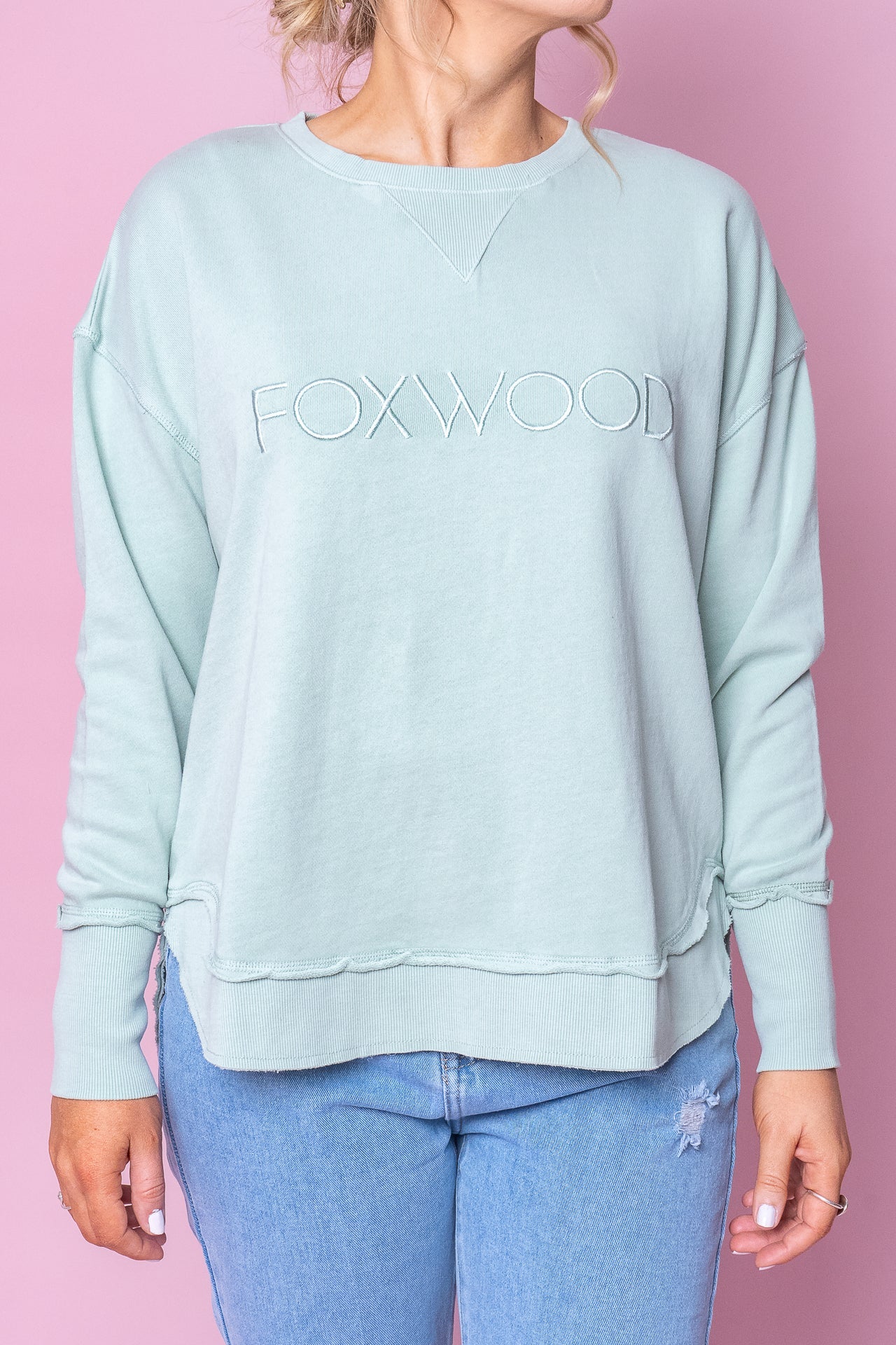 Simplified Crew in Seafoam - Foxwood