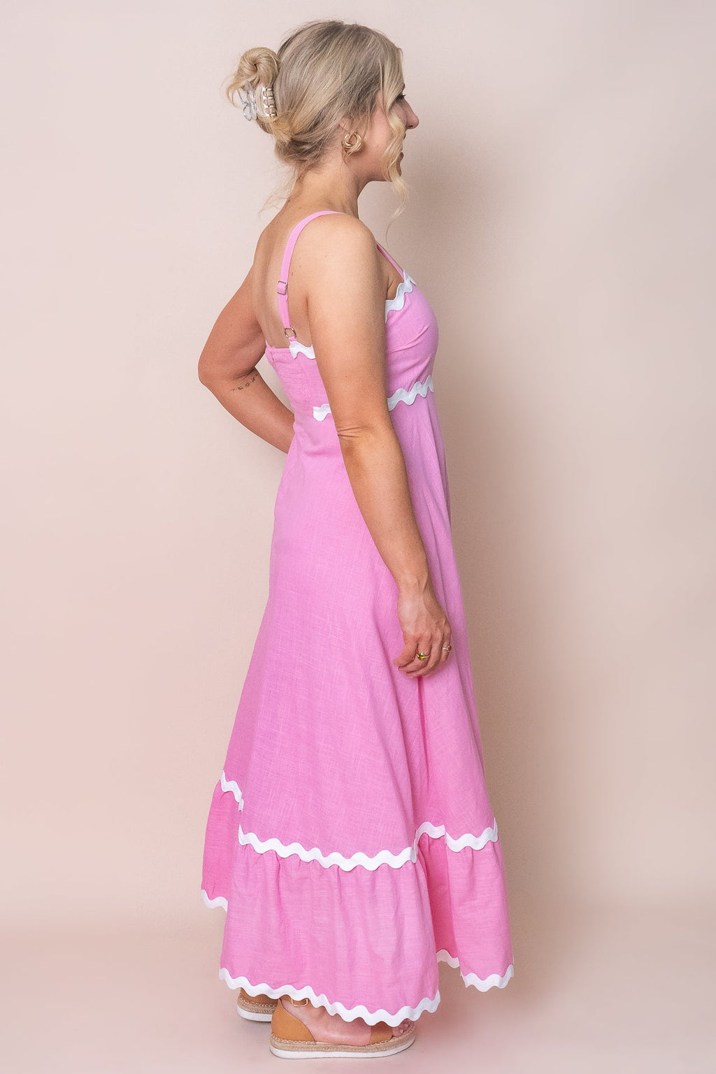 Mira Maxi Dress in Pink