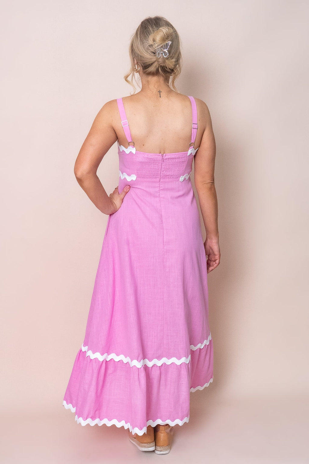 Mira Maxi Dress in Pink
