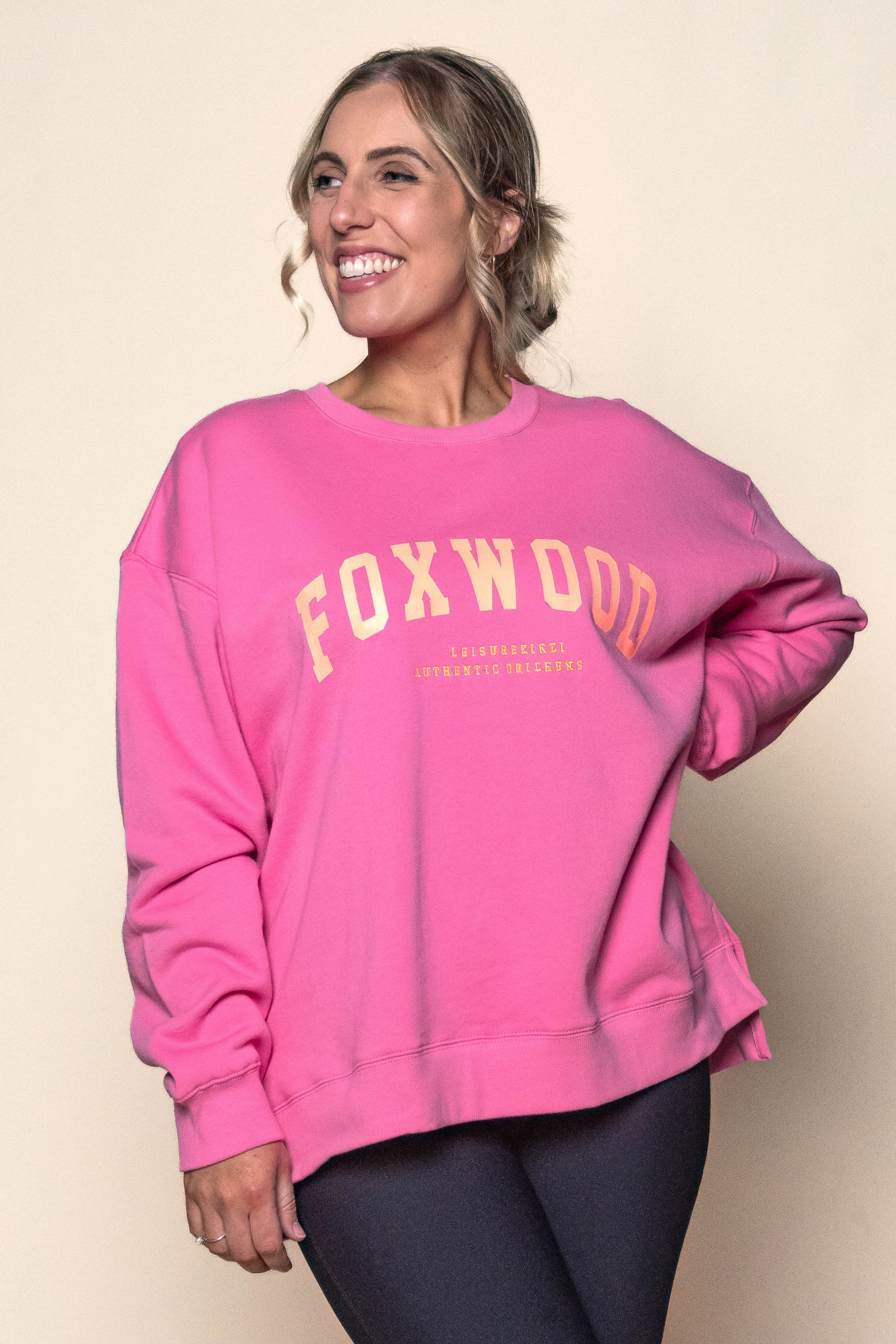 Interval Crew in Bubblegum Pink/Orange - Foxwood