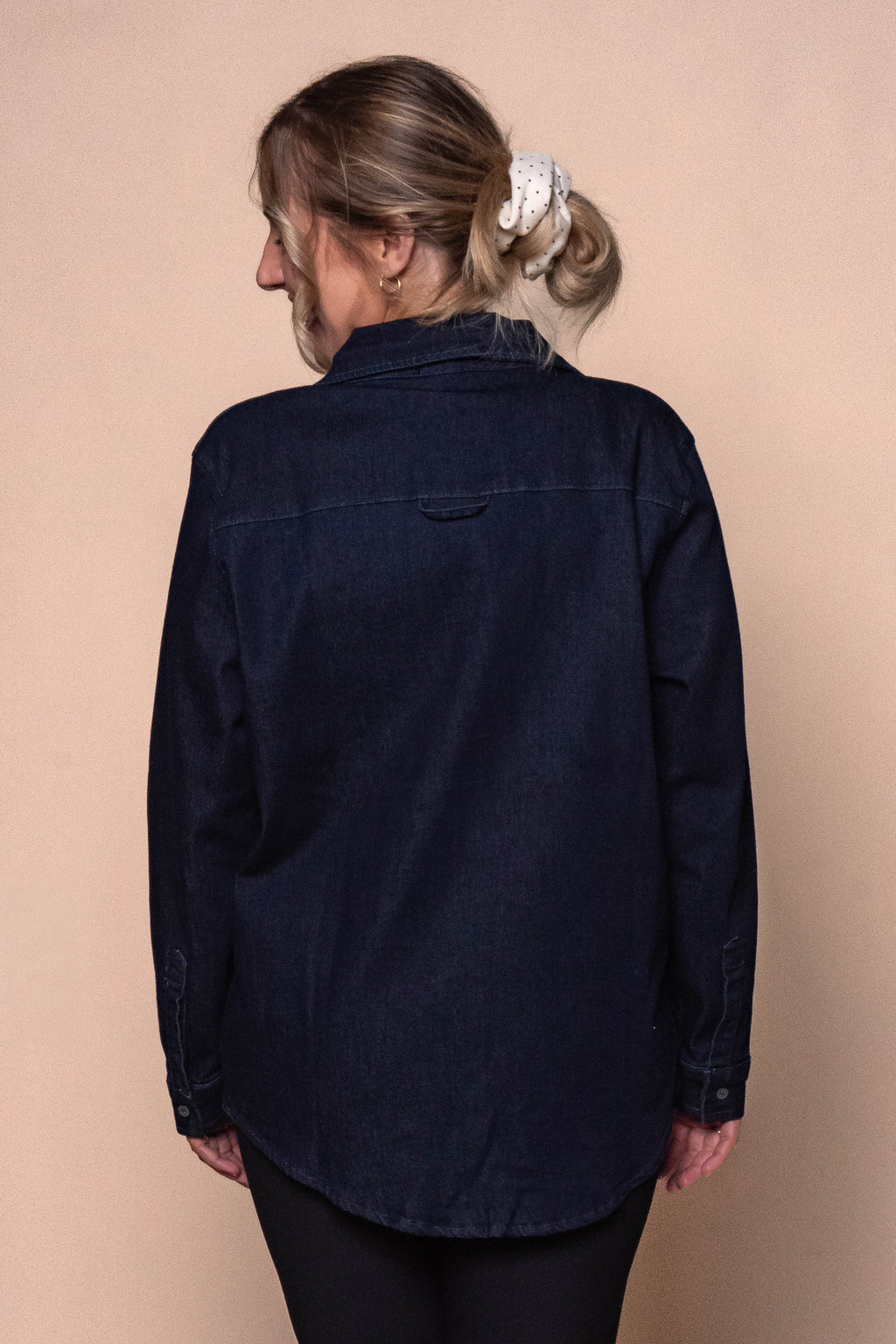 Alise Denim Shirt in Indigo