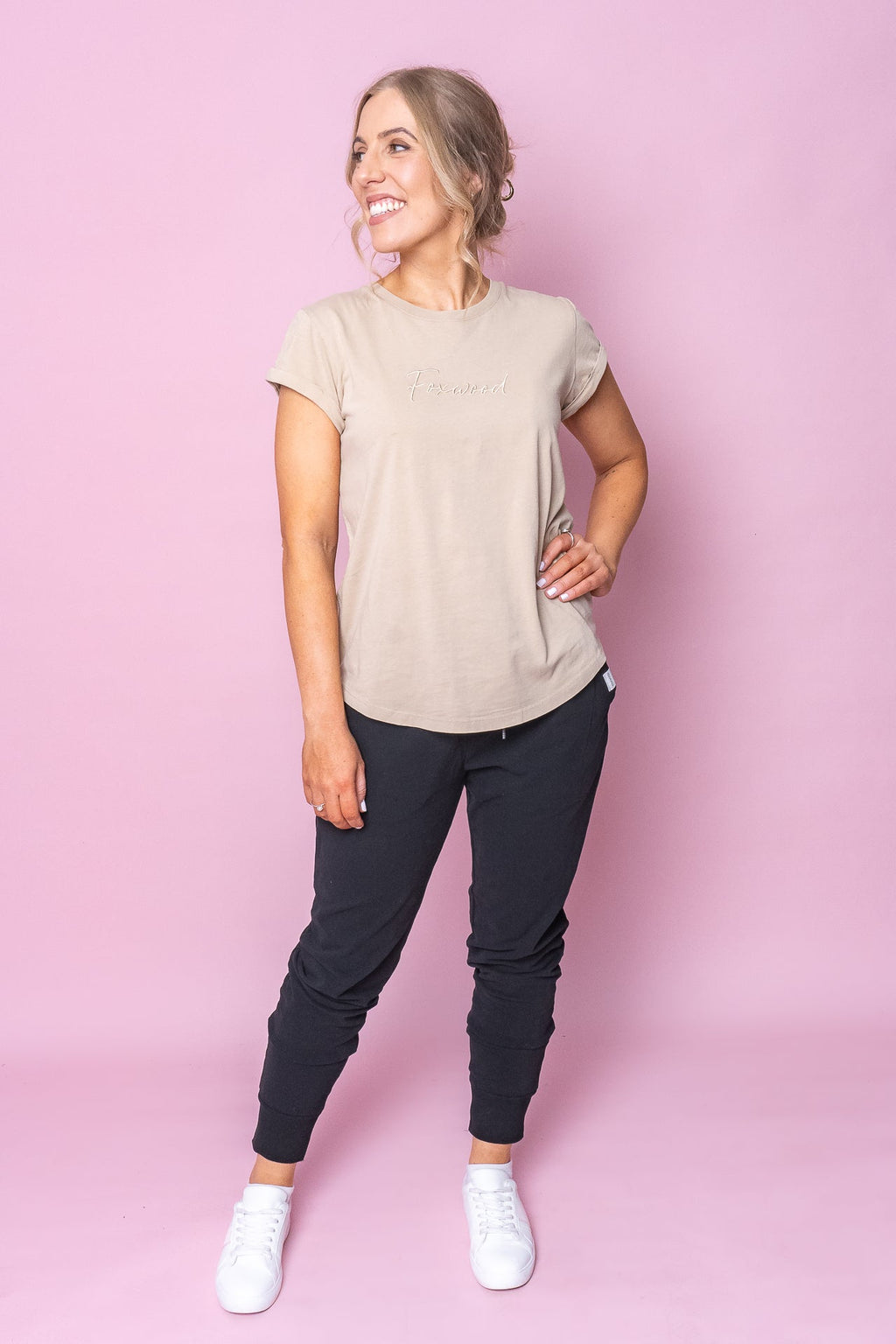 Lazy Days Joggers in Black - Foxwood