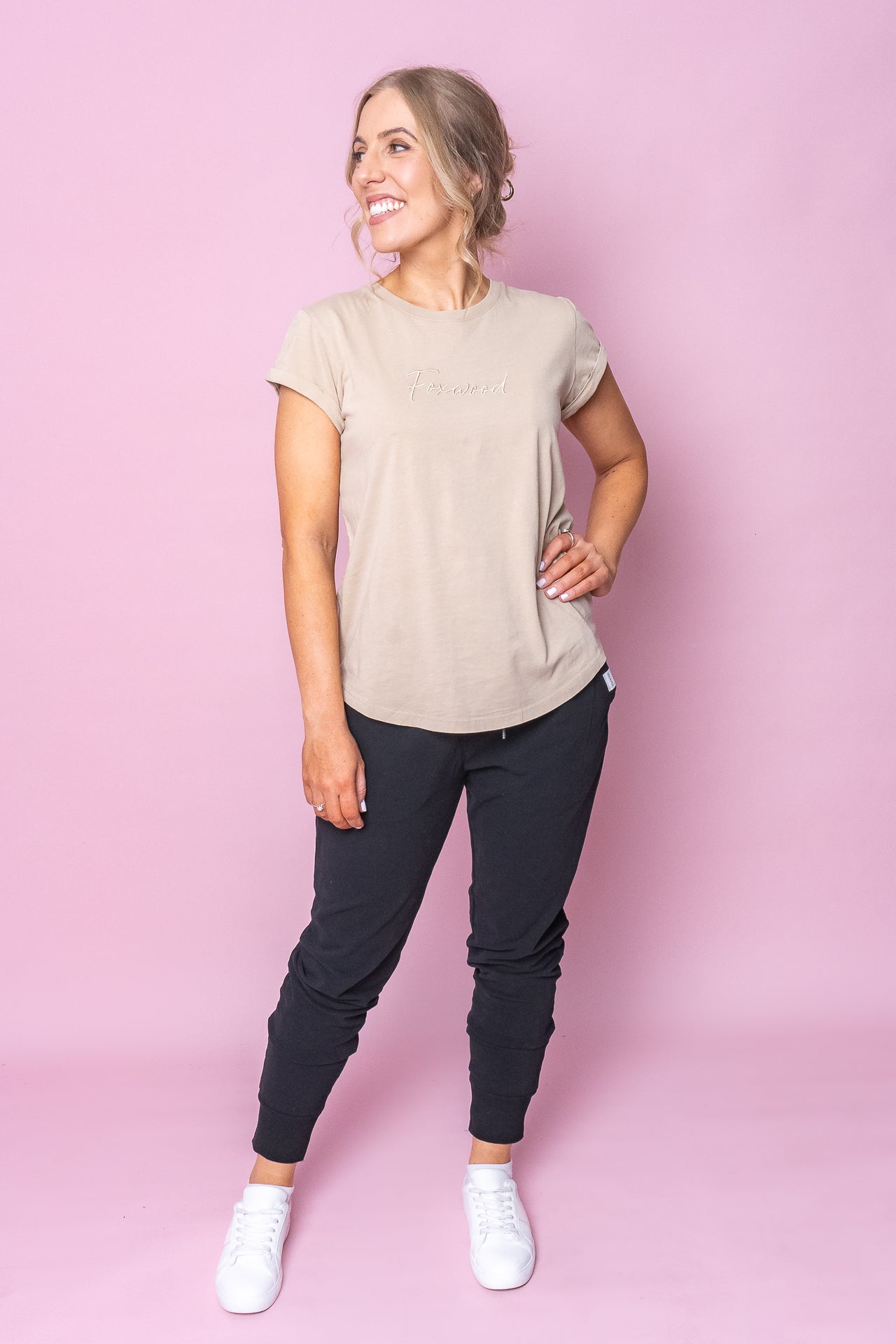 Lazy Days Joggers in Black - Foxwood