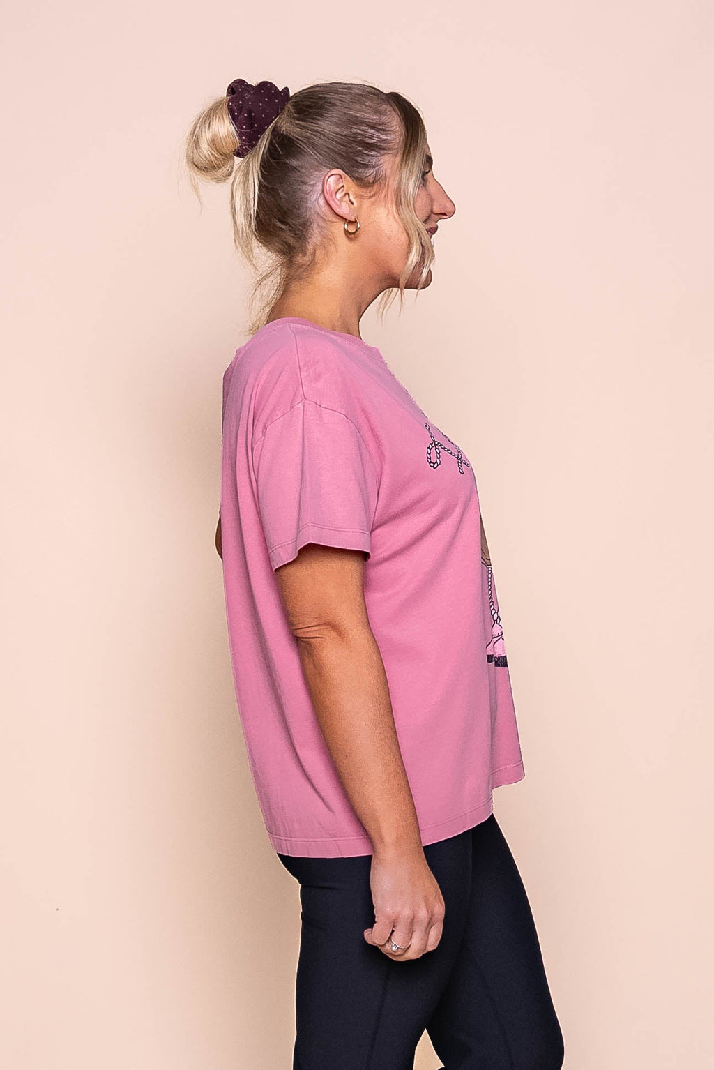 Bandit Tee in Rosewood Pink - Foxwood