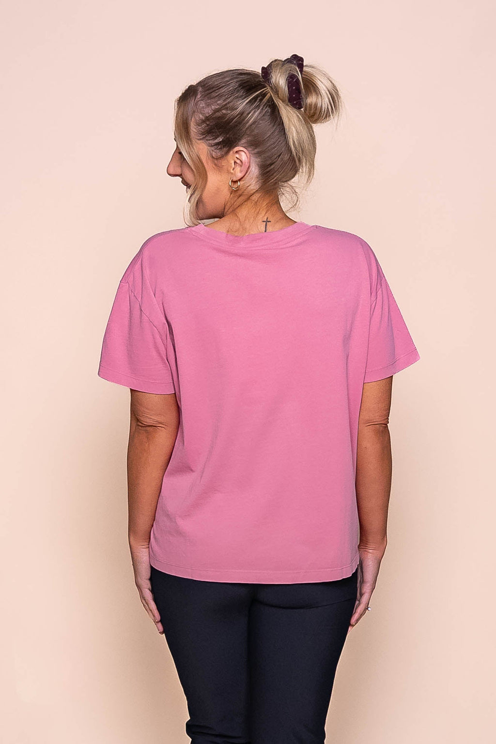Bandit Tee in Rosewood Pink - Foxwood