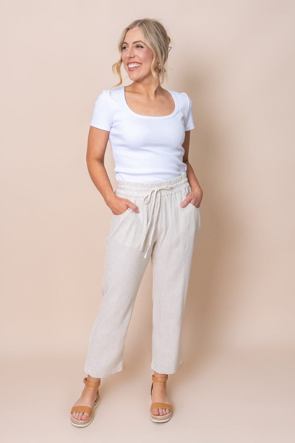 Gabriel Pants in Sand