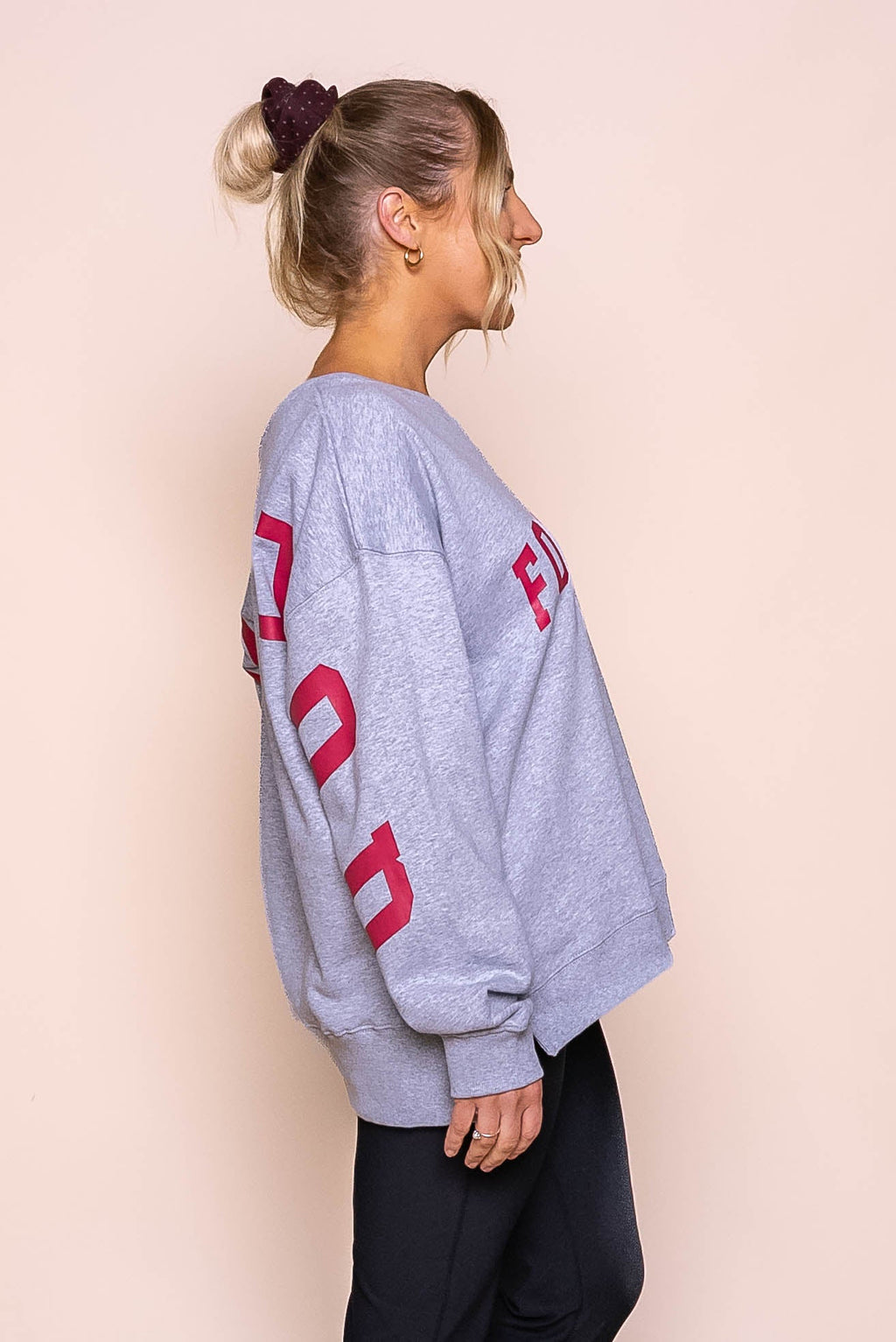 Interval Crew in Grey Marle/Cherry - Foxwood