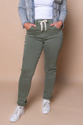 Juliette Joggers in Khaki - Foxwood
