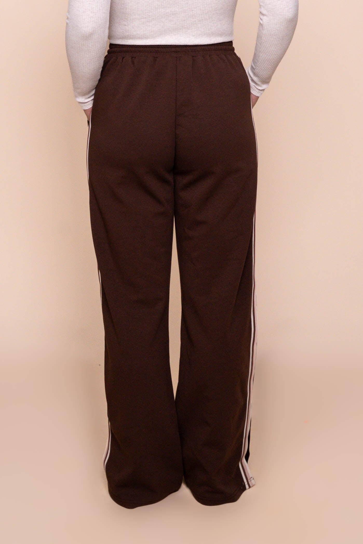 Harley Jersey Pants in Dark Chocolate