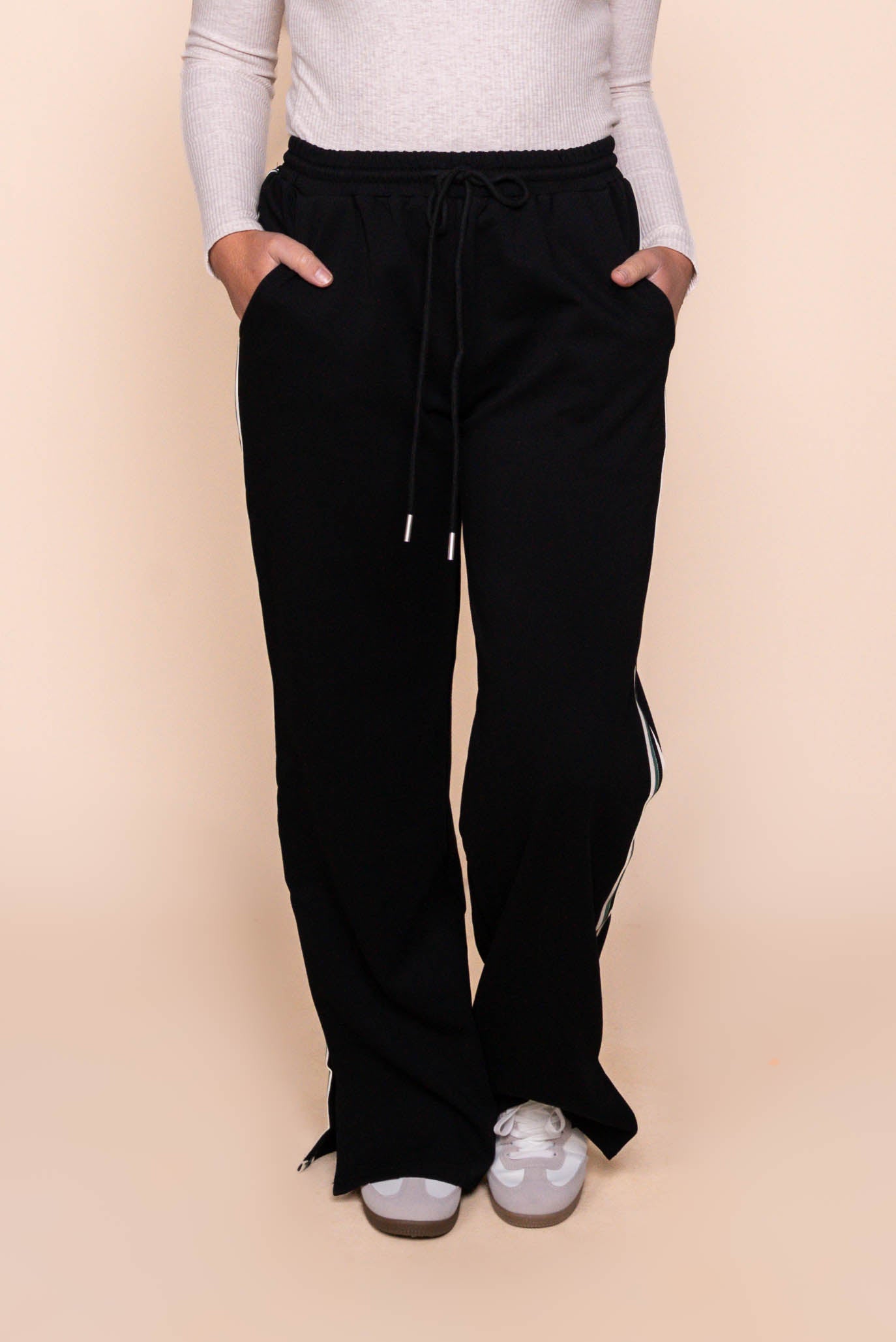 Harley Jersey Pants in Black