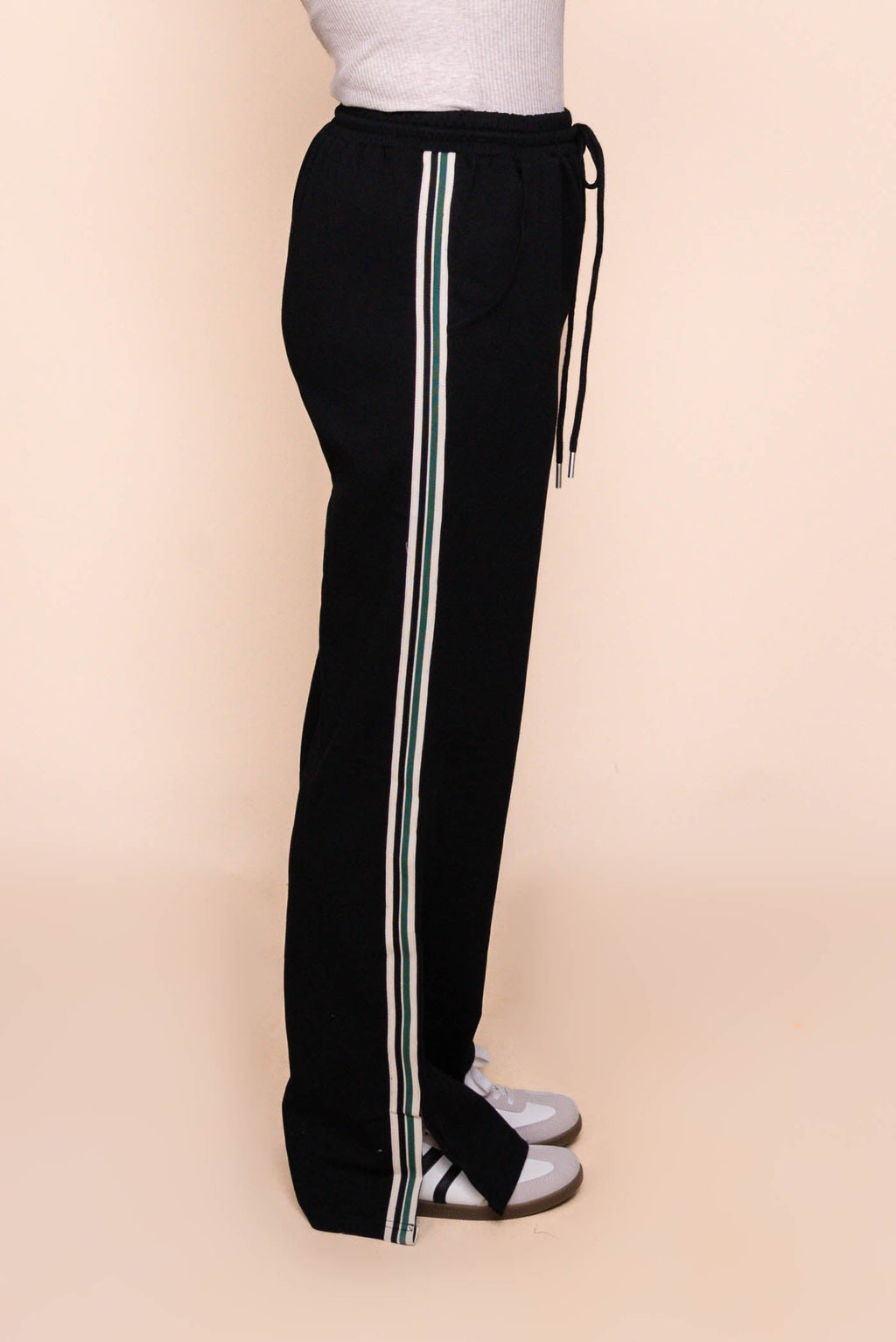 Harley Jersey Pants in Black